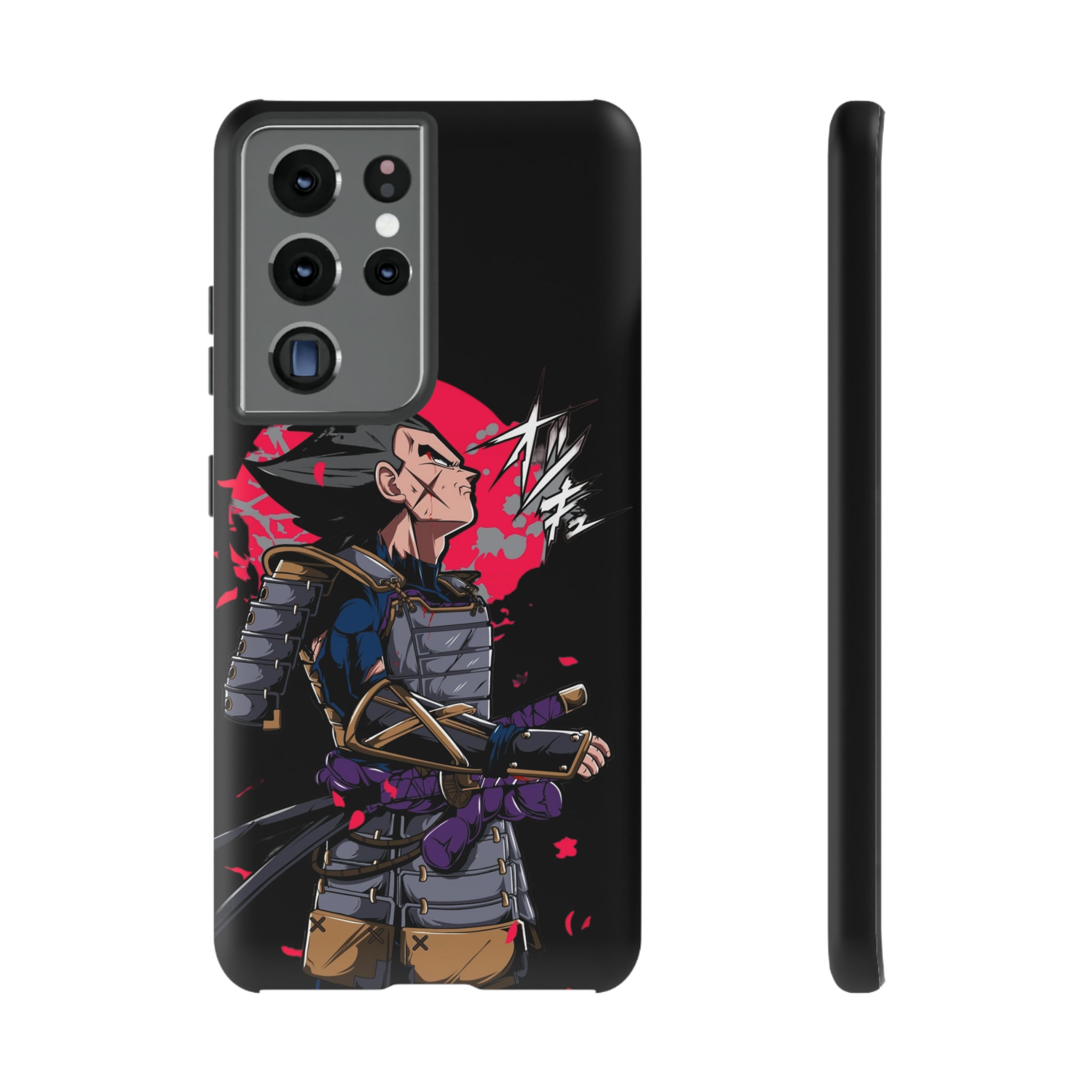 Samurai Vegeta Tough Phone Cases - OtakuSuppliers Samurai Vegeta Tough Phone Cases Samsung Galaxy S21 Ultra / Matte