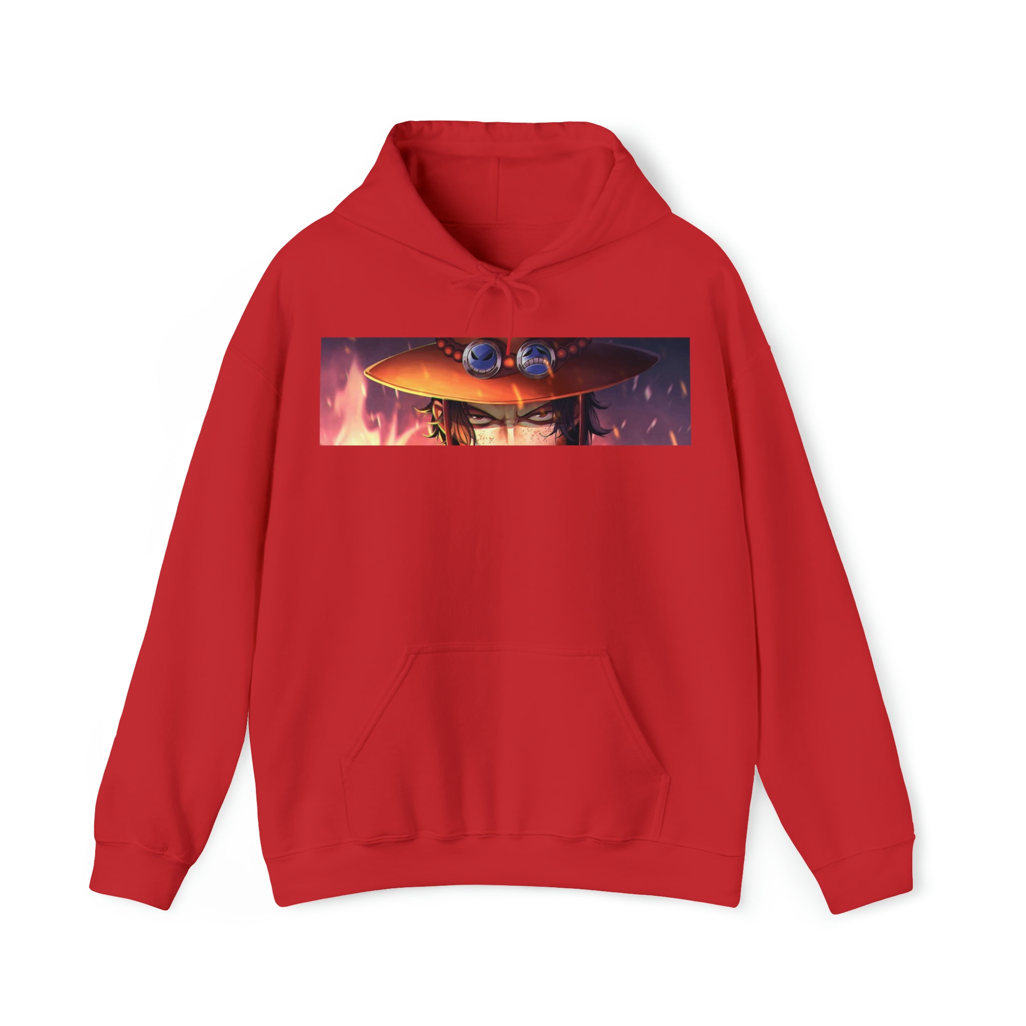 Fire Fist Ace Hoodie - OtakuSuppliers Fire Fist Ace Hoodie Red / S