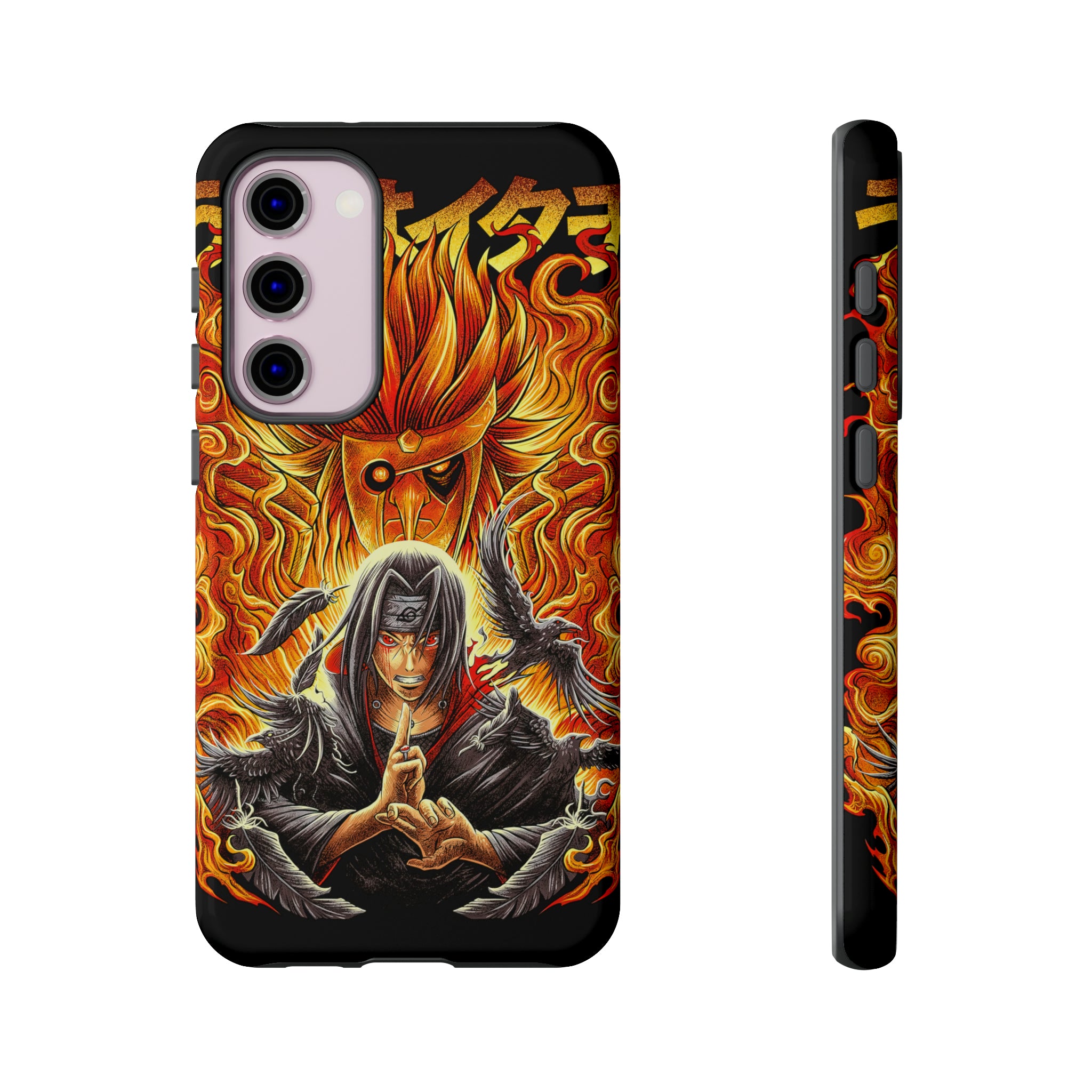 Itachi Uchia Tough Phone Cases - OtakuSuppliers Itachi Uchia Tough Phone Cases Samsung Galaxy S23 Plus / Glossy