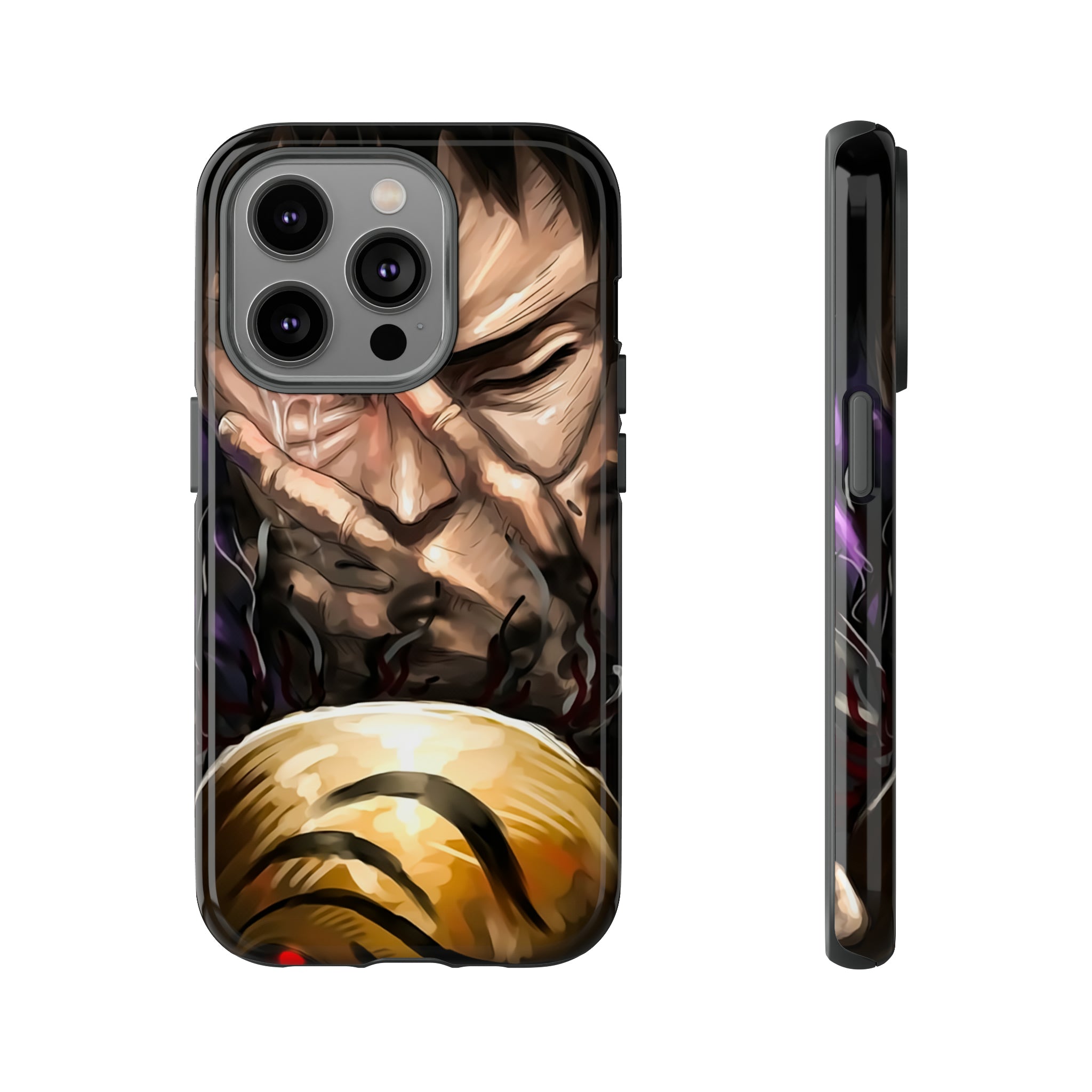 Obito Uchia Tough Phone Cases - OtakuSuppliers Obito Uchia Tough Phone Cases iPhone 14 Pro / Glossy