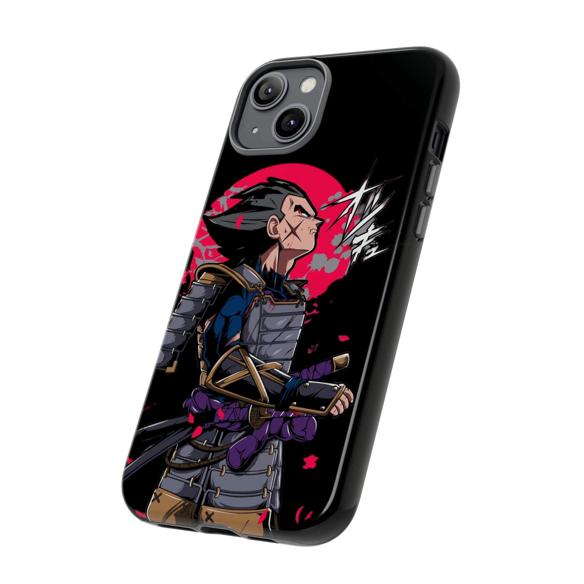 Samurai Vegeta Tough Phone Cases - OtakuSuppliers Samurai Vegeta Tough Phone Cases