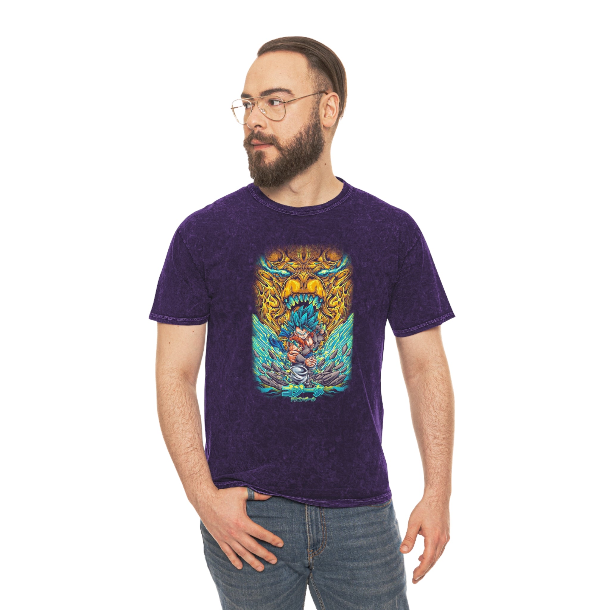 Dragon Ball Mineral Wash T-Shirt - OtakuSuppliers Dragon Ball Mineral Wash T-Shirt Mineral Purple / S