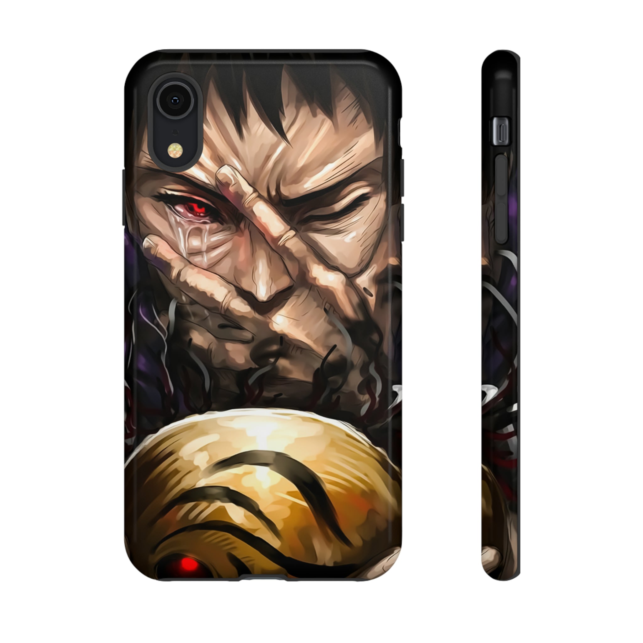 Obito Uchia Tough Phone Cases - OtakuSuppliers Obito Uchia Tough Phone Cases iPhone XR / Glossy