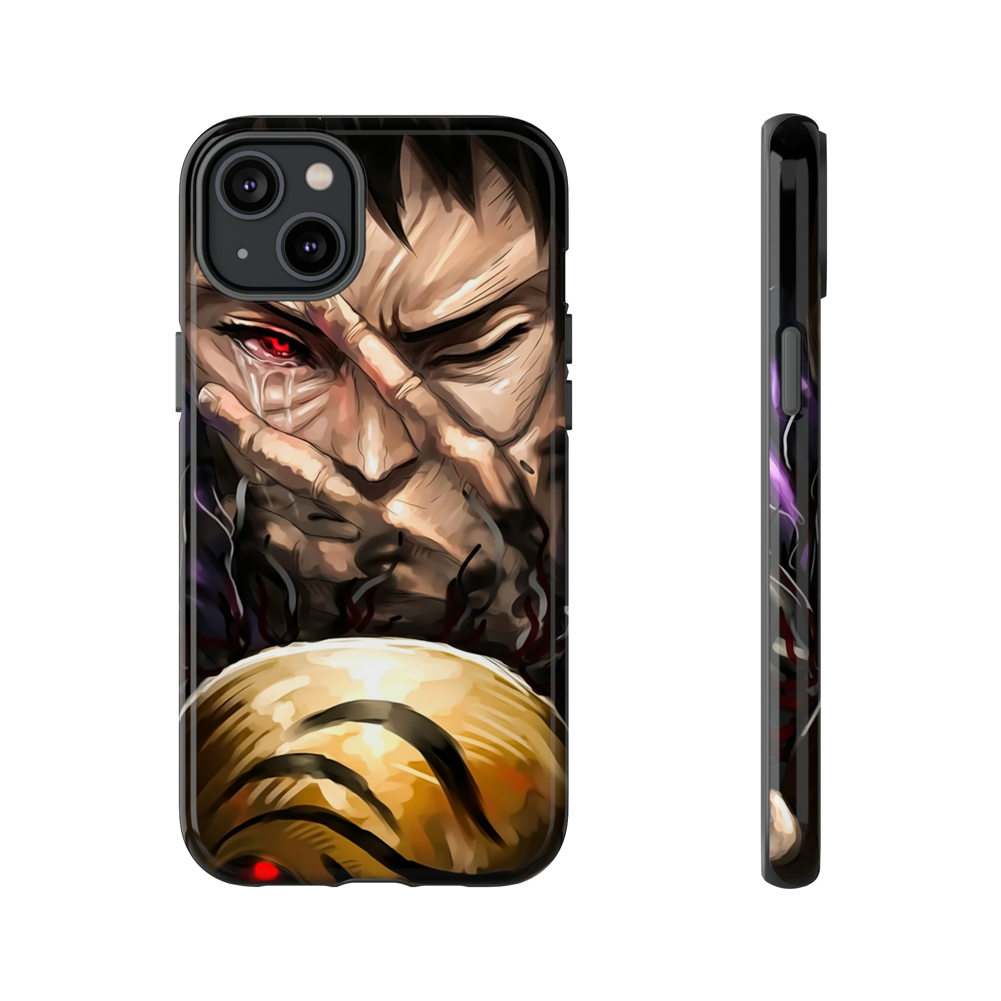 Obito Uchia Tough Phone Cases - OtakuSuppliers Obito Uchia Tough Phone Cases iPhone 14 Plus / Glossy