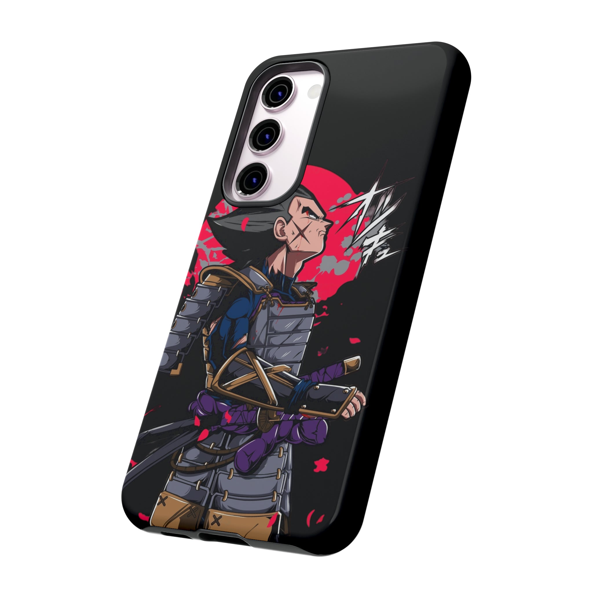 Samurai Vegeta Tough Phone Cases - OtakuSuppliers Samurai Vegeta Tough Phone Cases