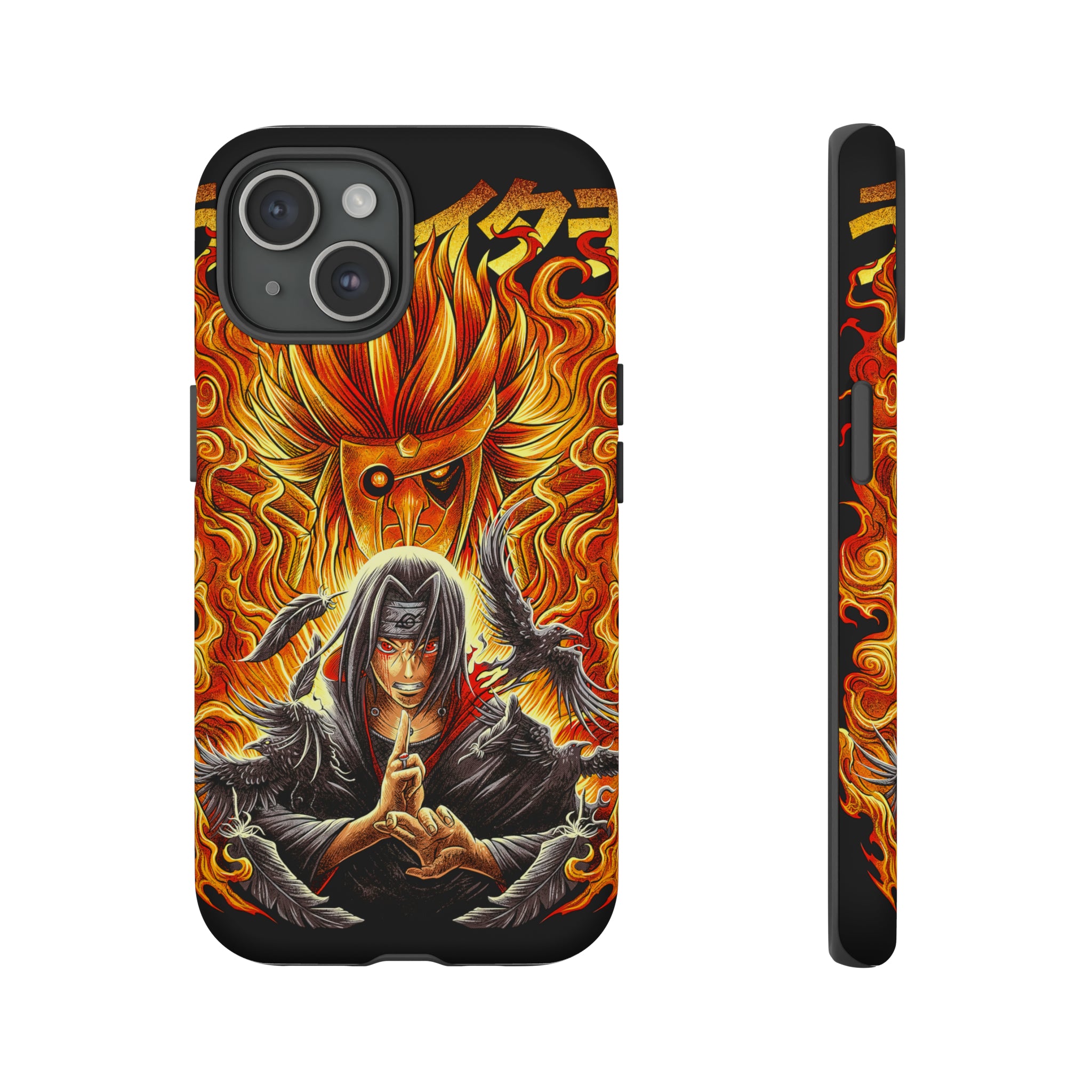 Itachi Uchia Tough Phone Cases - OtakuSuppliers Itachi Uchia Tough Phone Cases iPhone 15 / Matte