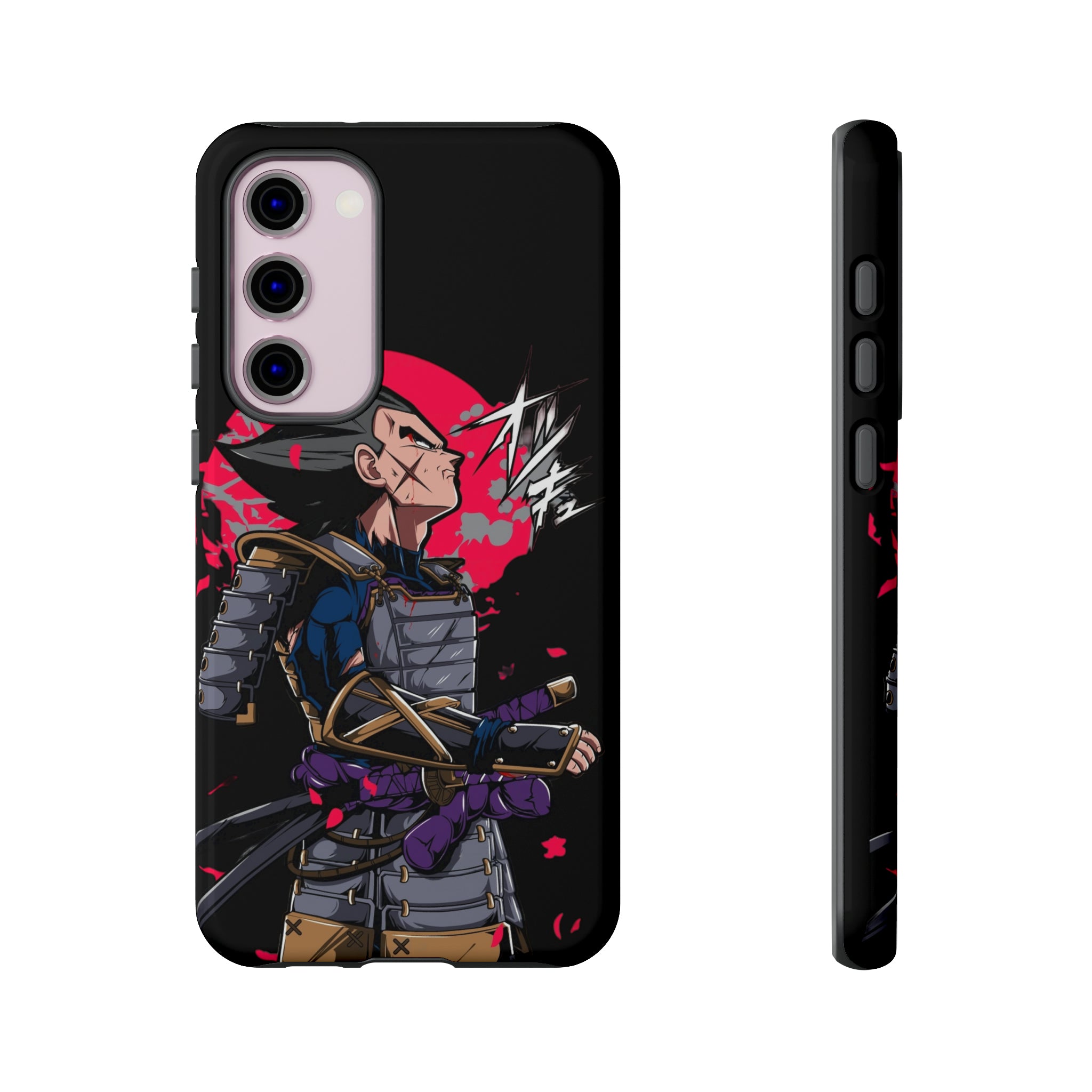 Samurai Vegeta Tough Phone Cases - OtakuSuppliers Samurai Vegeta Tough Phone Cases Samsung Galaxy S23 Plus / Glossy