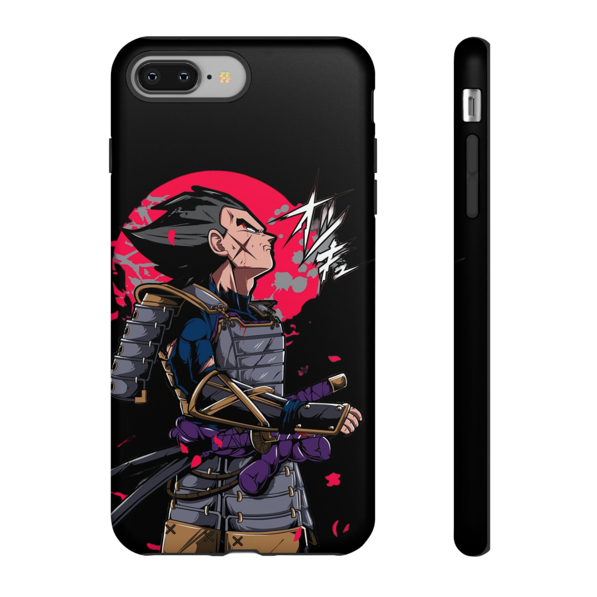 Samurai Vegeta Tough Phone Cases - OtakuSuppliers Samurai Vegeta Tough Phone Cases iPhone 8 Plus / Matte