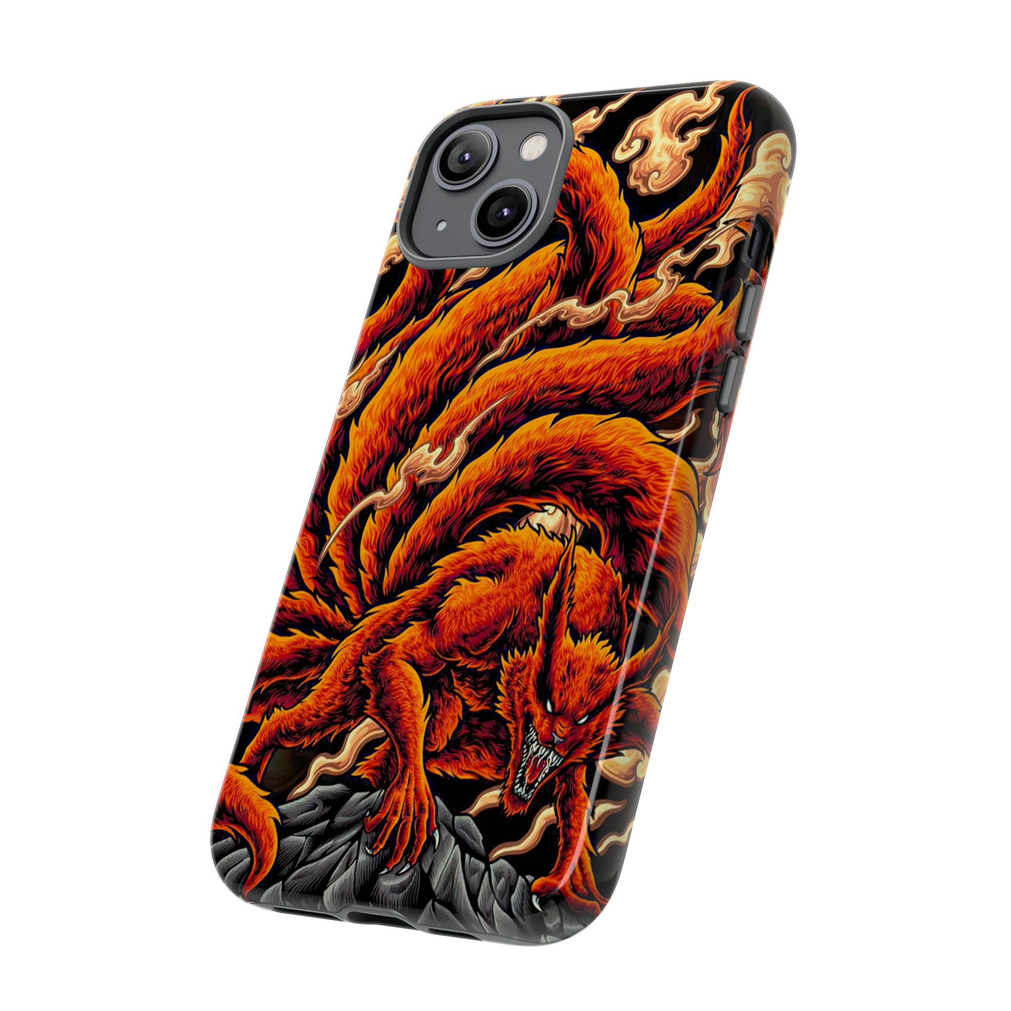 Kurama Naruto Tough Phone Cases - OtakuSuppliers Kurama Naruto Tough Phone Cases