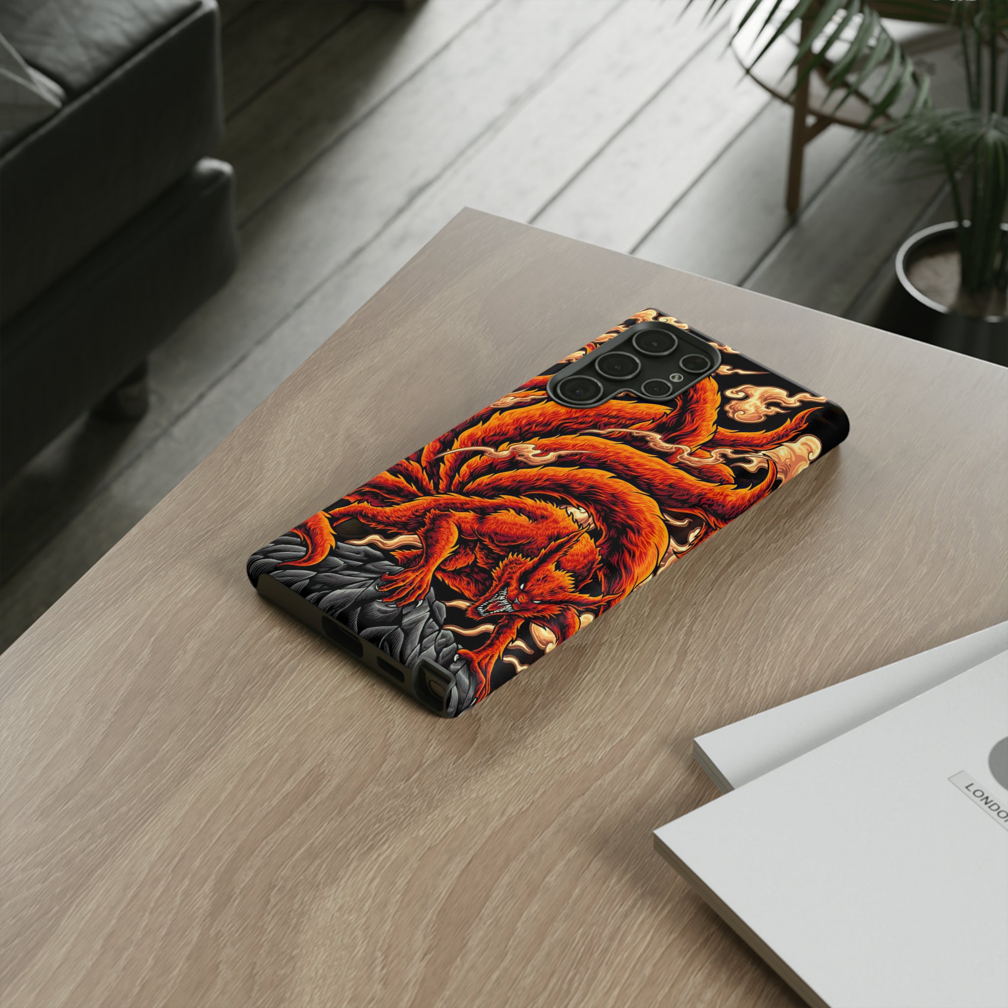 Kurama Naruto Tough Phone Cases - OtakuSuppliers Kurama Naruto Tough Phone Cases