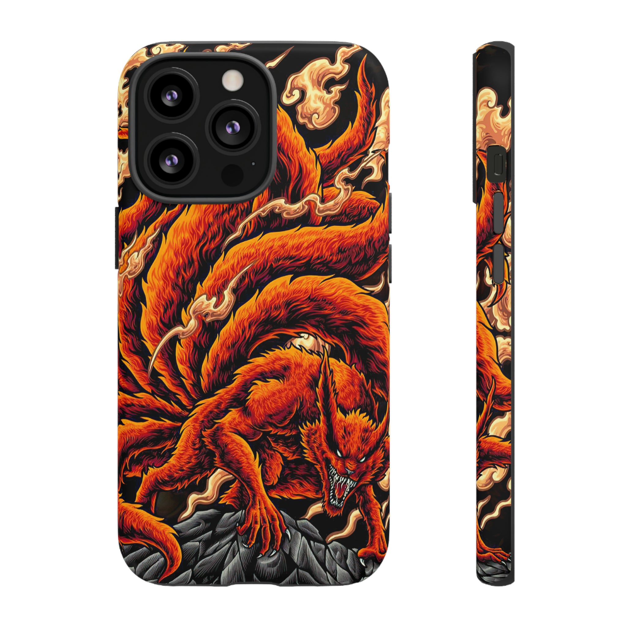 Kurama Naruto Tough Phone Cases - OtakuSuppliers Kurama Naruto Tough Phone Cases iPhone 13 Pro / Matte