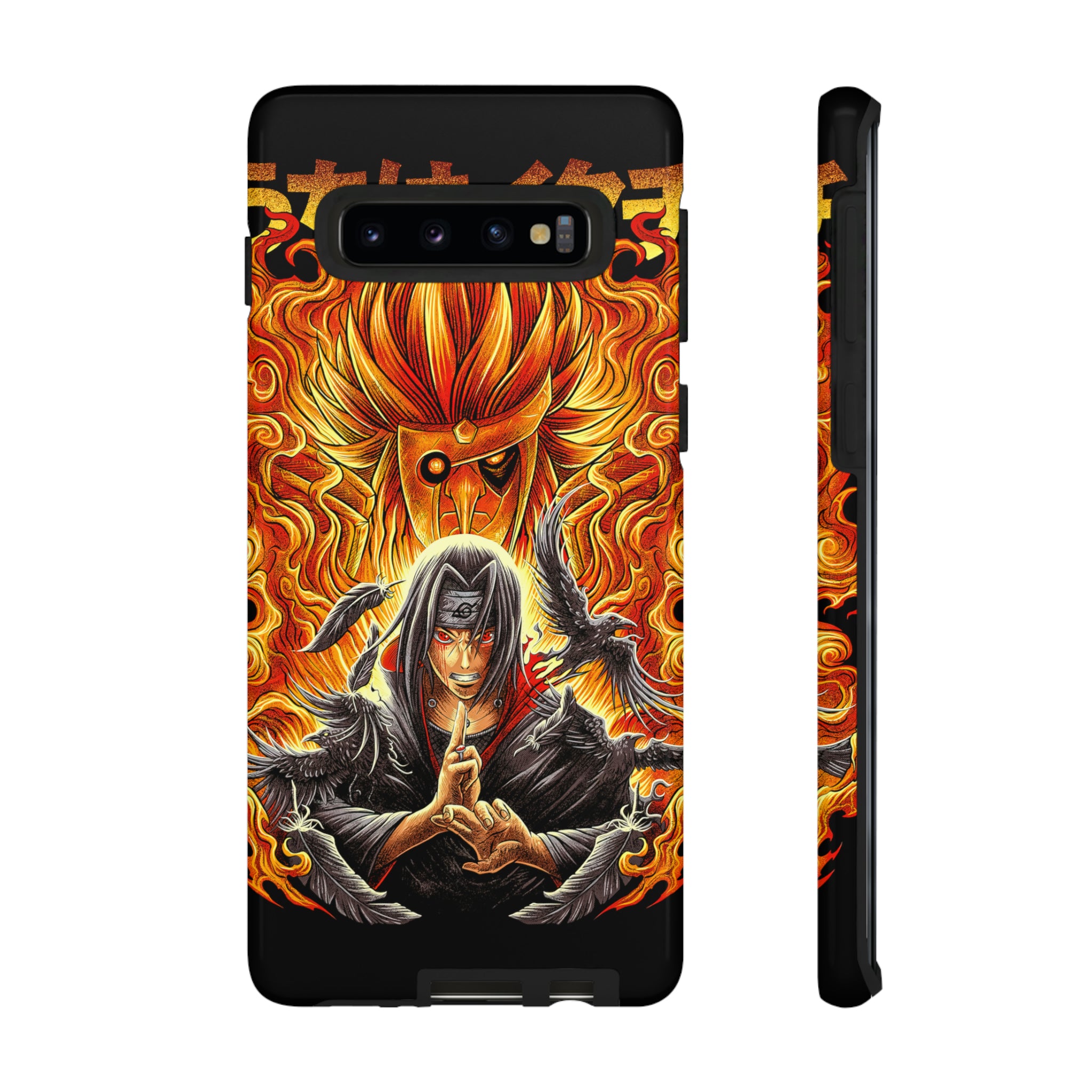 Itachi Uchia Tough Phone Cases - OtakuSuppliers Itachi Uchia Tough Phone Cases Samsung Galaxy S10 / Glossy