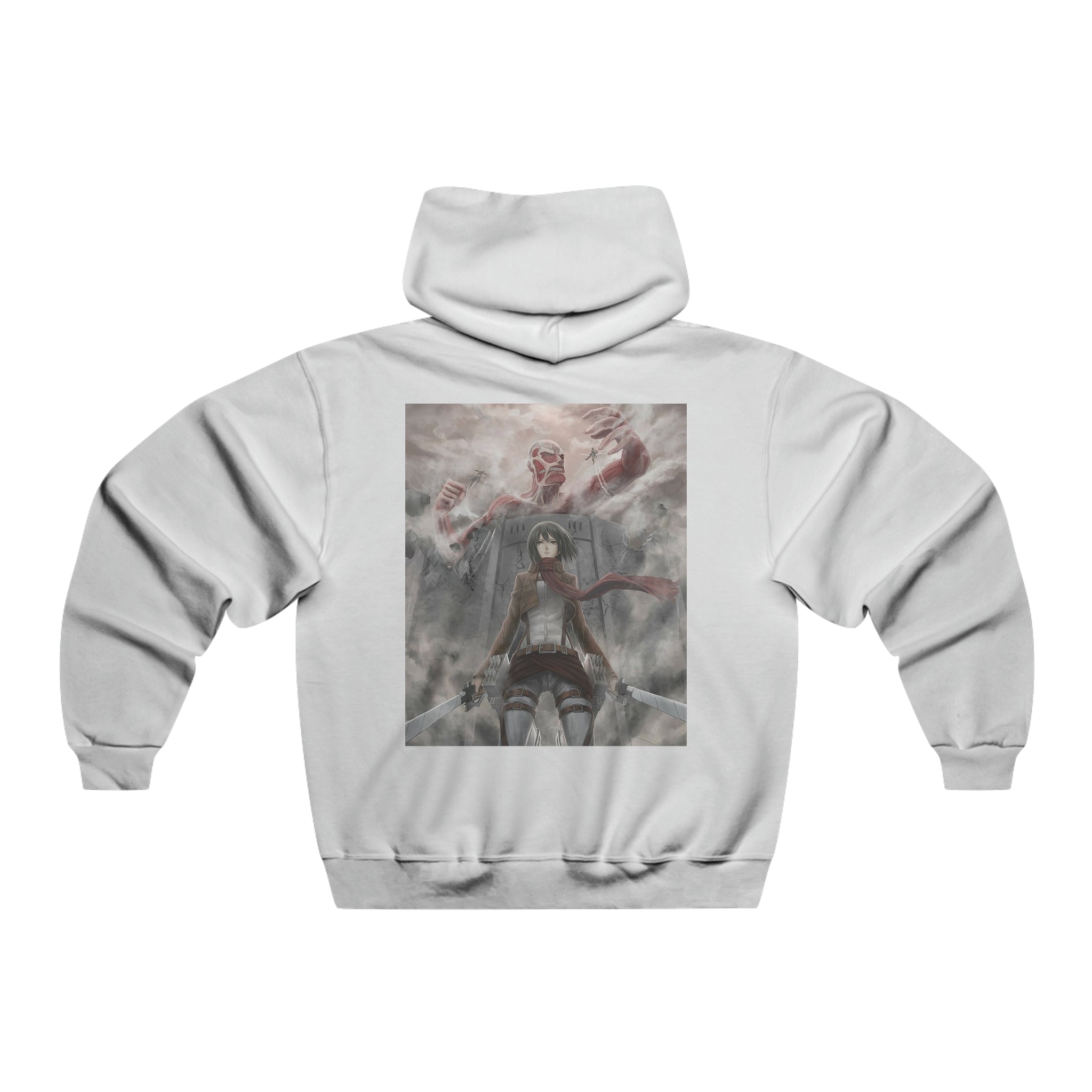 Mickasa Ackerman AOT Hoodie - OtakuSuppliers Mickasa Ackerman AOT Hoodie White / S