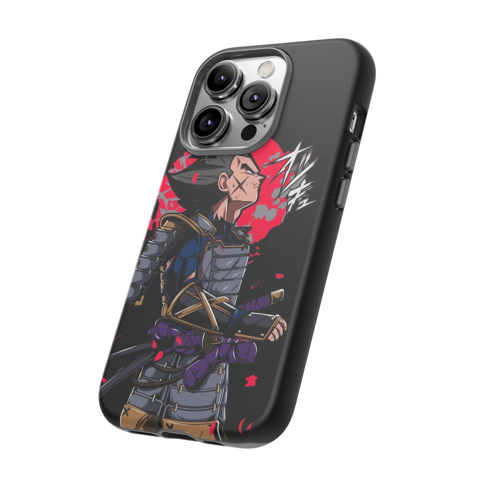 Samurai Vegeta Tough Phone Cases - OtakuSuppliers Samurai Vegeta Tough Phone Cases