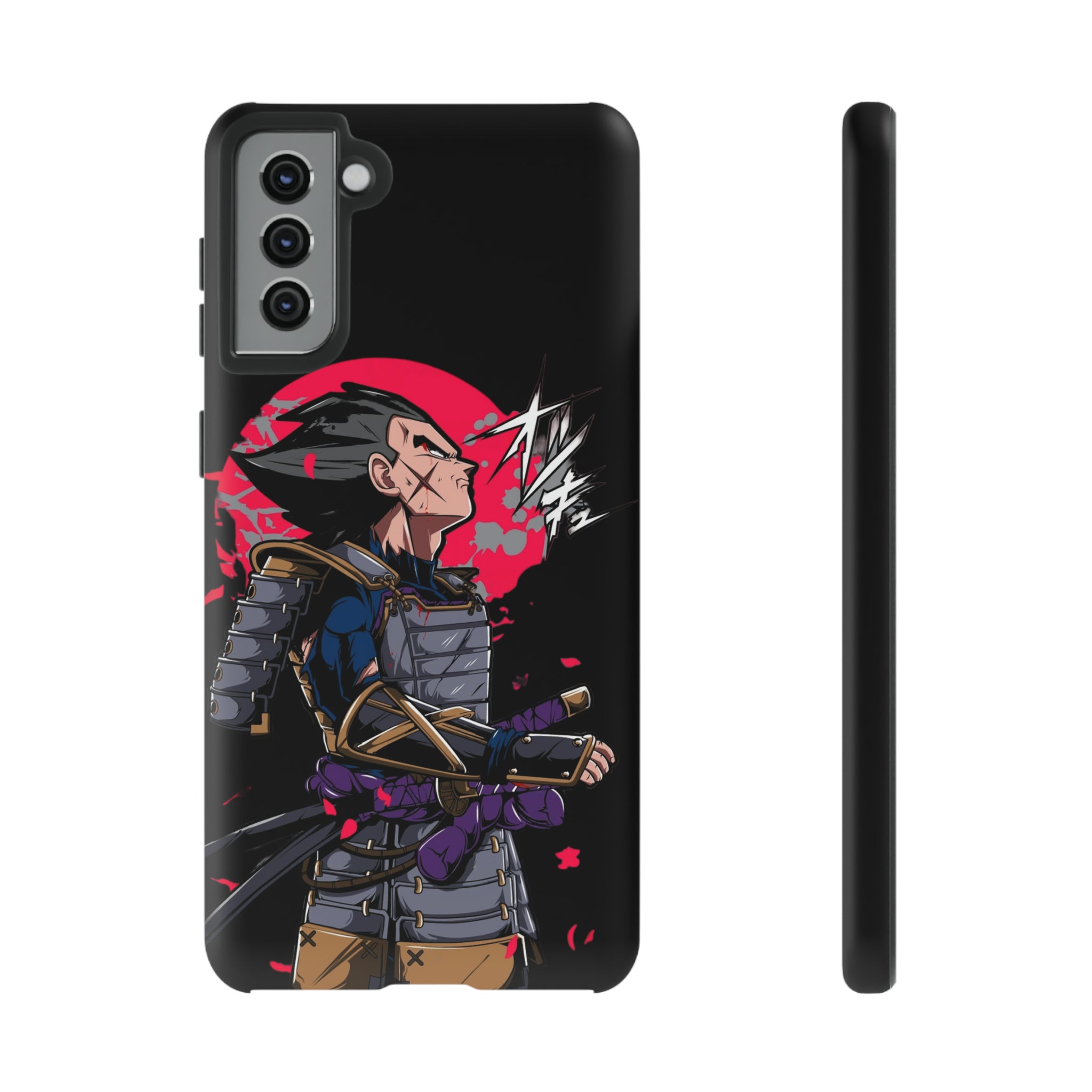 Samurai Vegeta Tough Phone Cases - OtakuSuppliers Samurai Vegeta Tough Phone Cases Samsung Galaxy S21 Plus / Matte