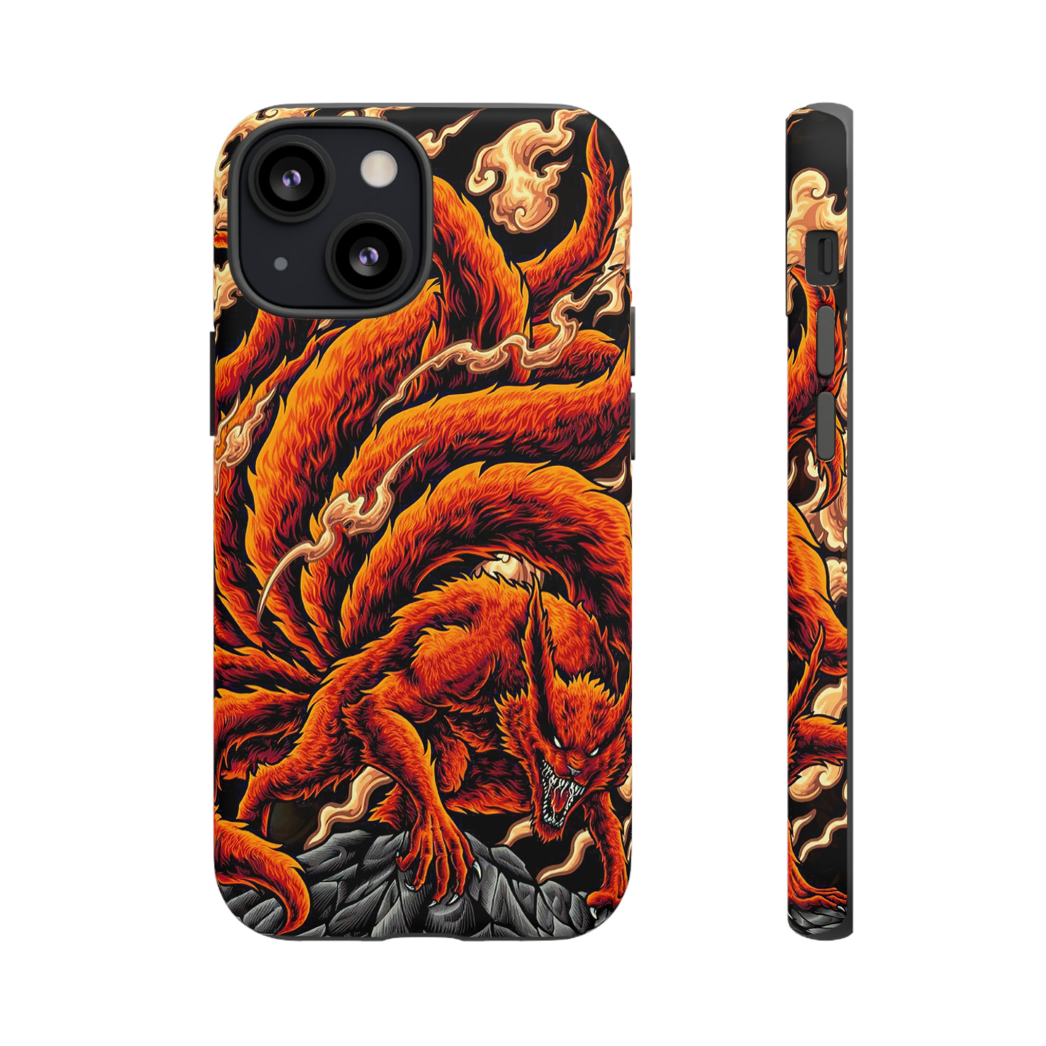 Kurama Naruto Tough Phone Cases - OtakuSuppliers Kurama Naruto Tough Phone Cases iPhone 13 Mini / Matte