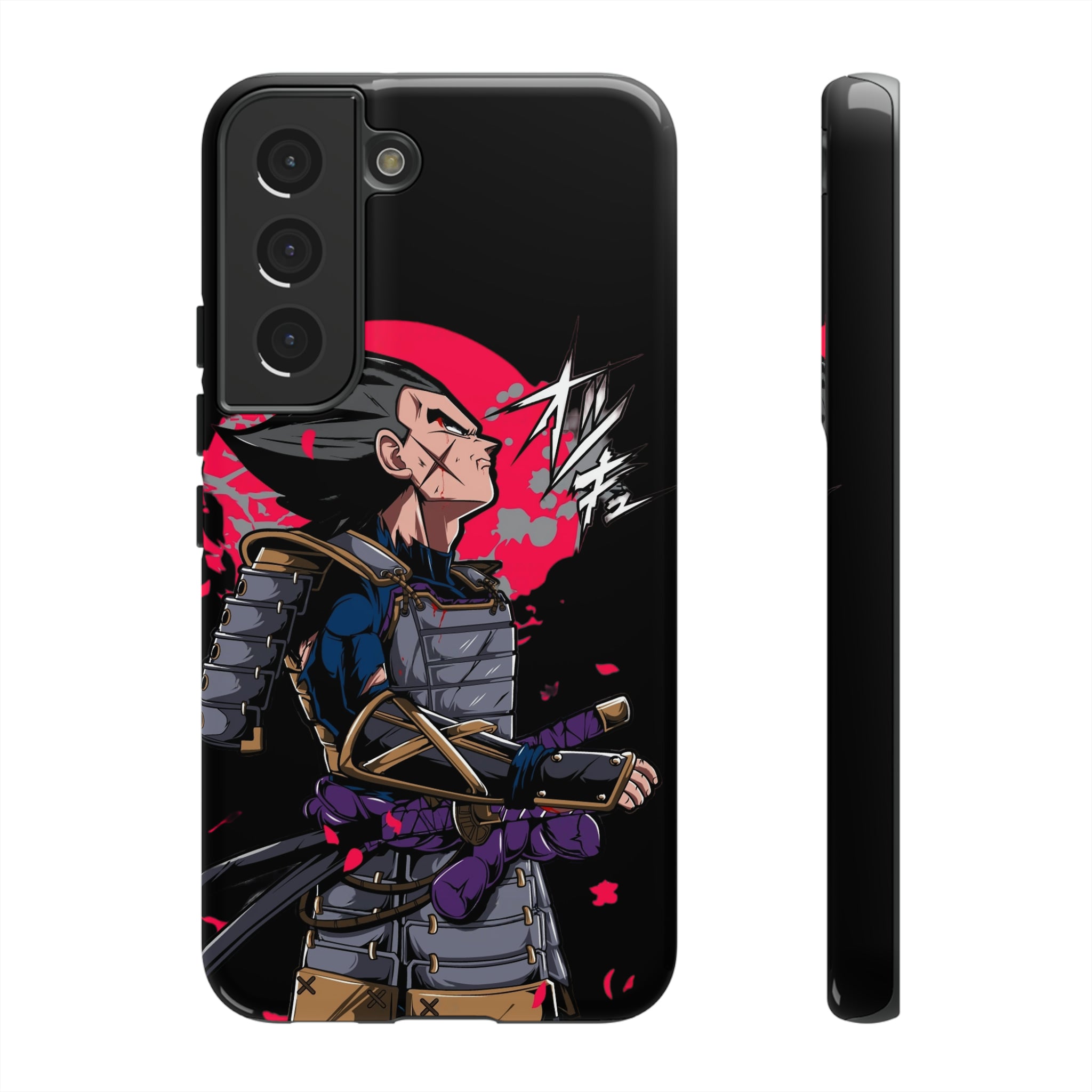 Samurai Vegeta Tough Phone Cases - OtakuSuppliers Samurai Vegeta Tough Phone Cases Samsung Galaxy S22 / Glossy