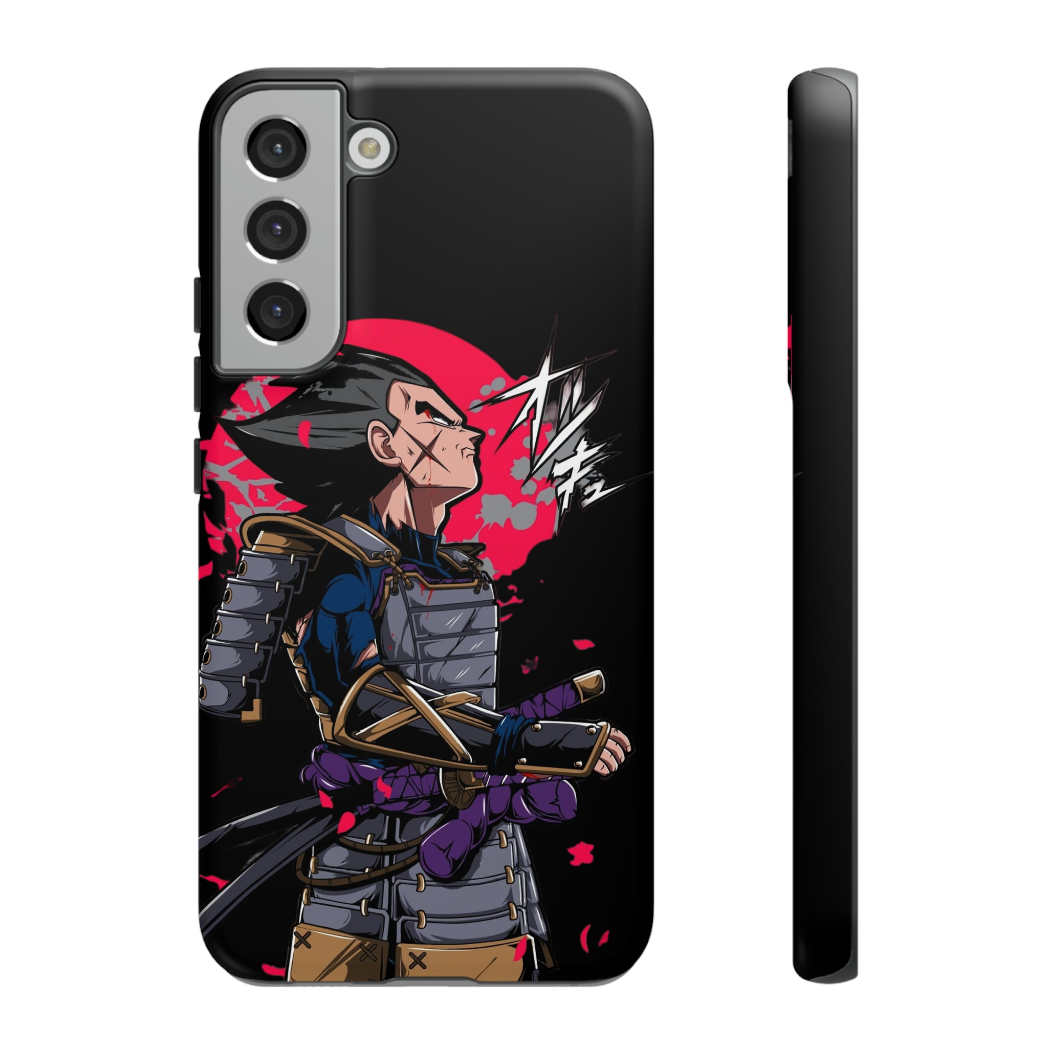 Samurai Vegeta Tough Phone Cases - OtakuSuppliers Samurai Vegeta Tough Phone Cases Samsung Galaxy S22 Plus / Matte