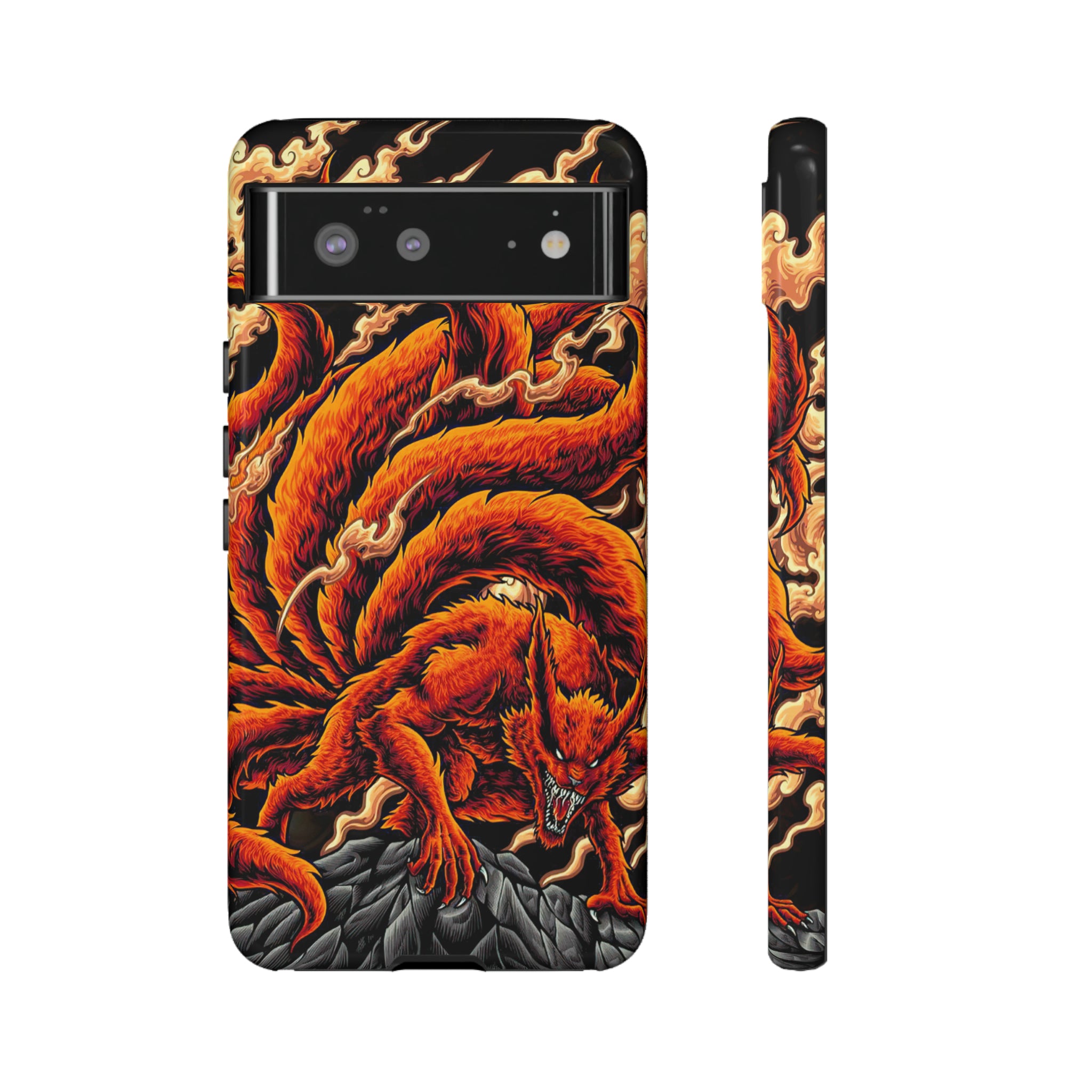 Kurama Naruto Tough Phone Cases - OtakuSuppliers Kurama Naruto Tough Phone Cases Google Pixel 6 / Glossy