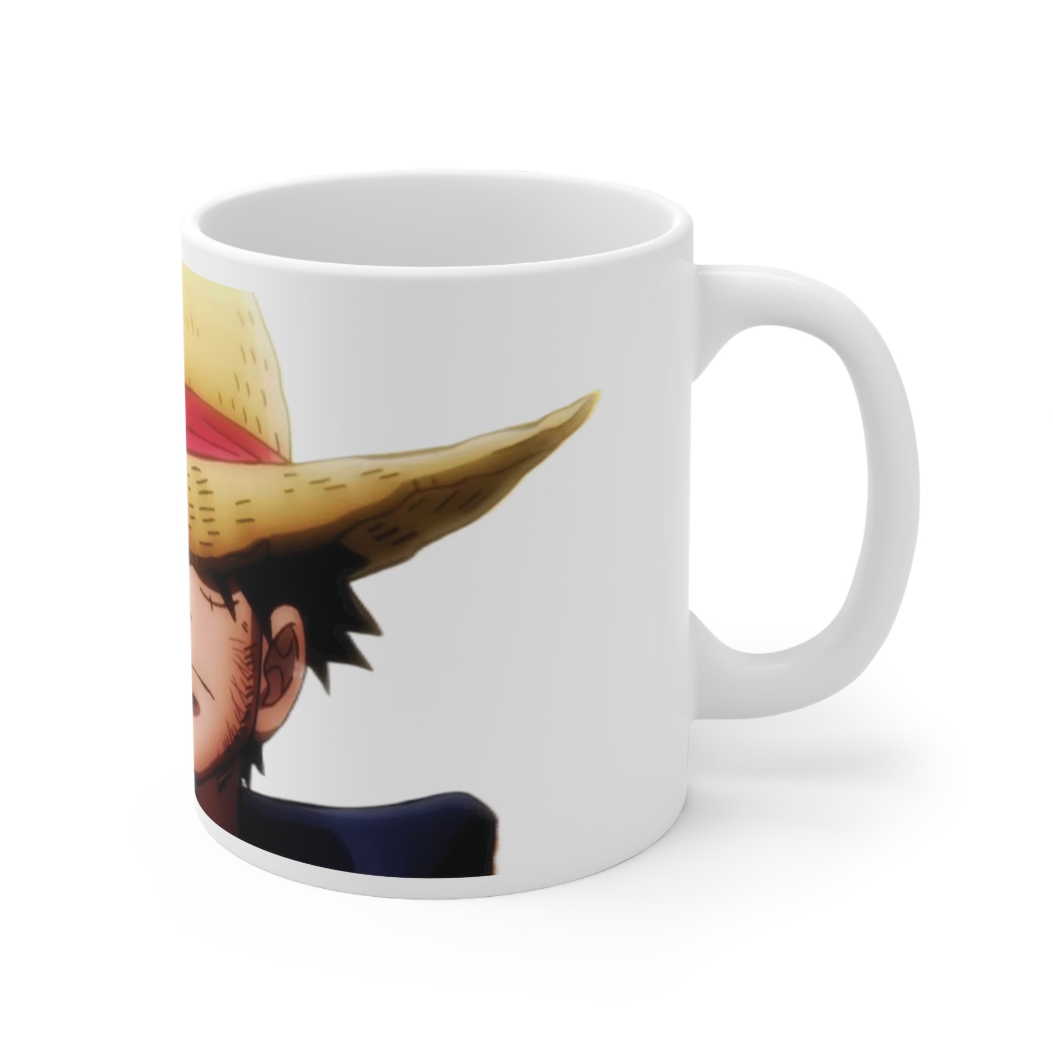 Luffy Ceramic Mug 11oz - OtakuSuppliers Luffy Ceramic Mug 11oz