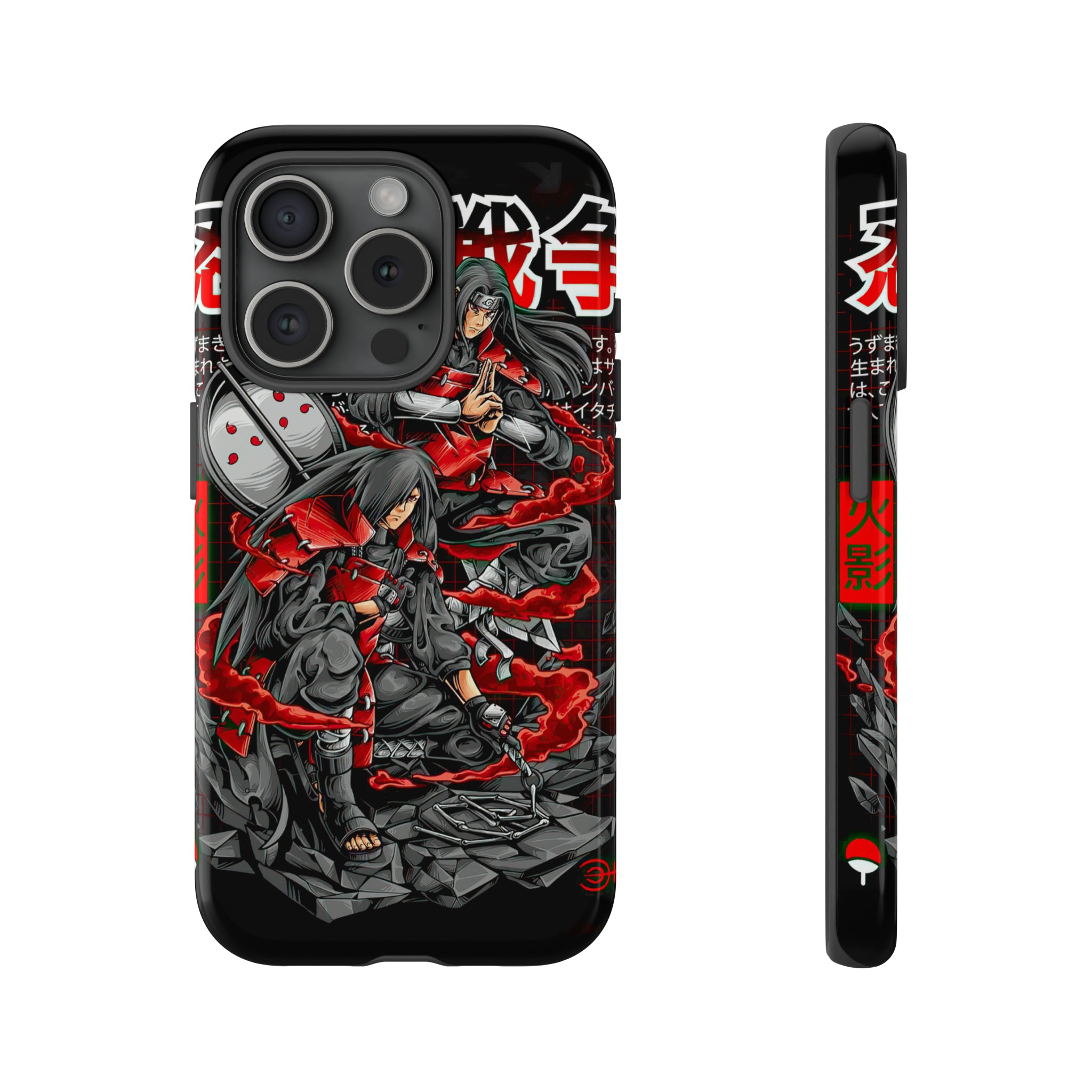 Hashirama and Madara Naruto Tough Phone Cases - OtakuSuppliers Hashirama and Madara Naruto Tough Phone Cases iPhone 15 Pro / Glossy