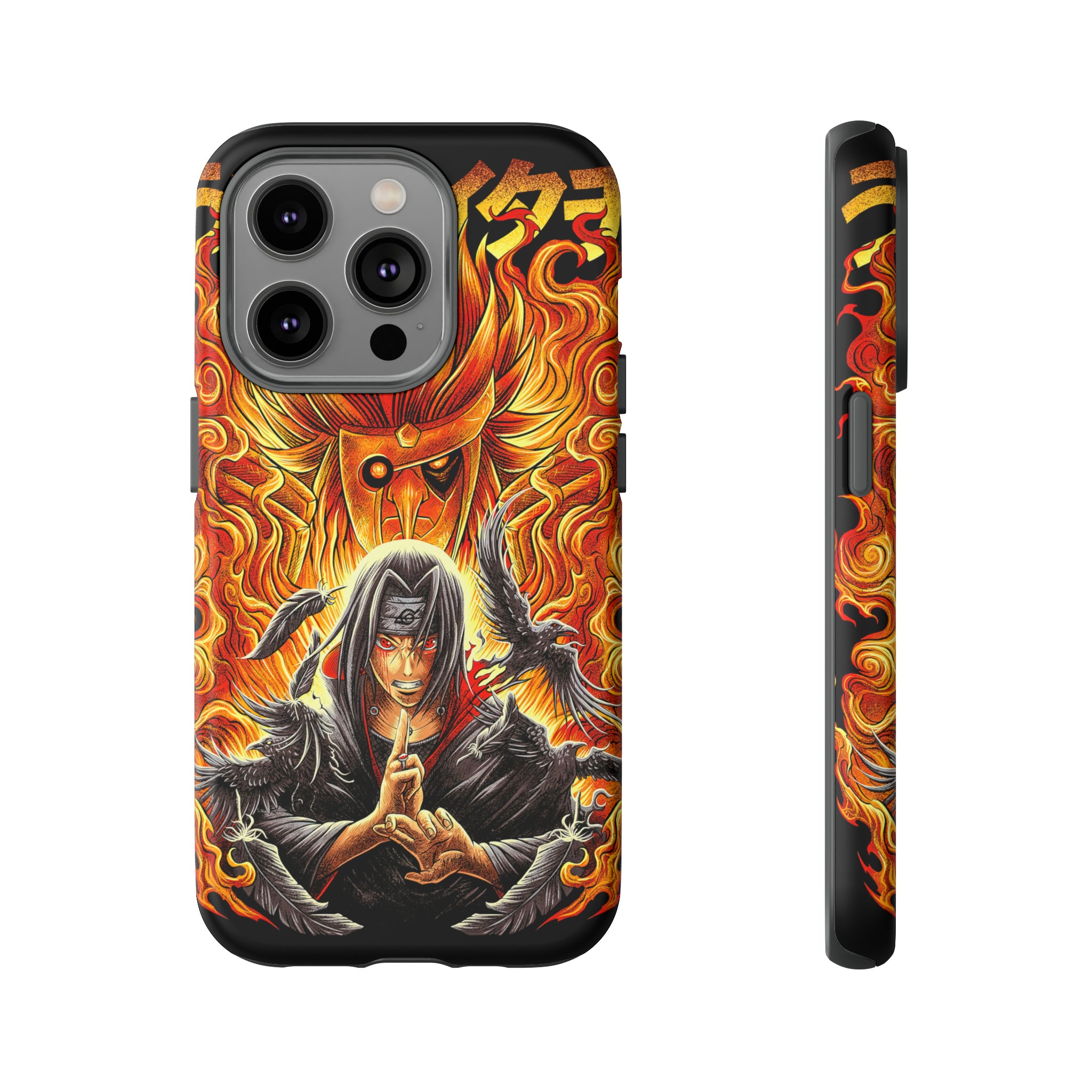 Itachi Uchia Tough Phone Cases - OtakuSuppliers Itachi Uchia Tough Phone Cases iPhone 14 Pro / Matte