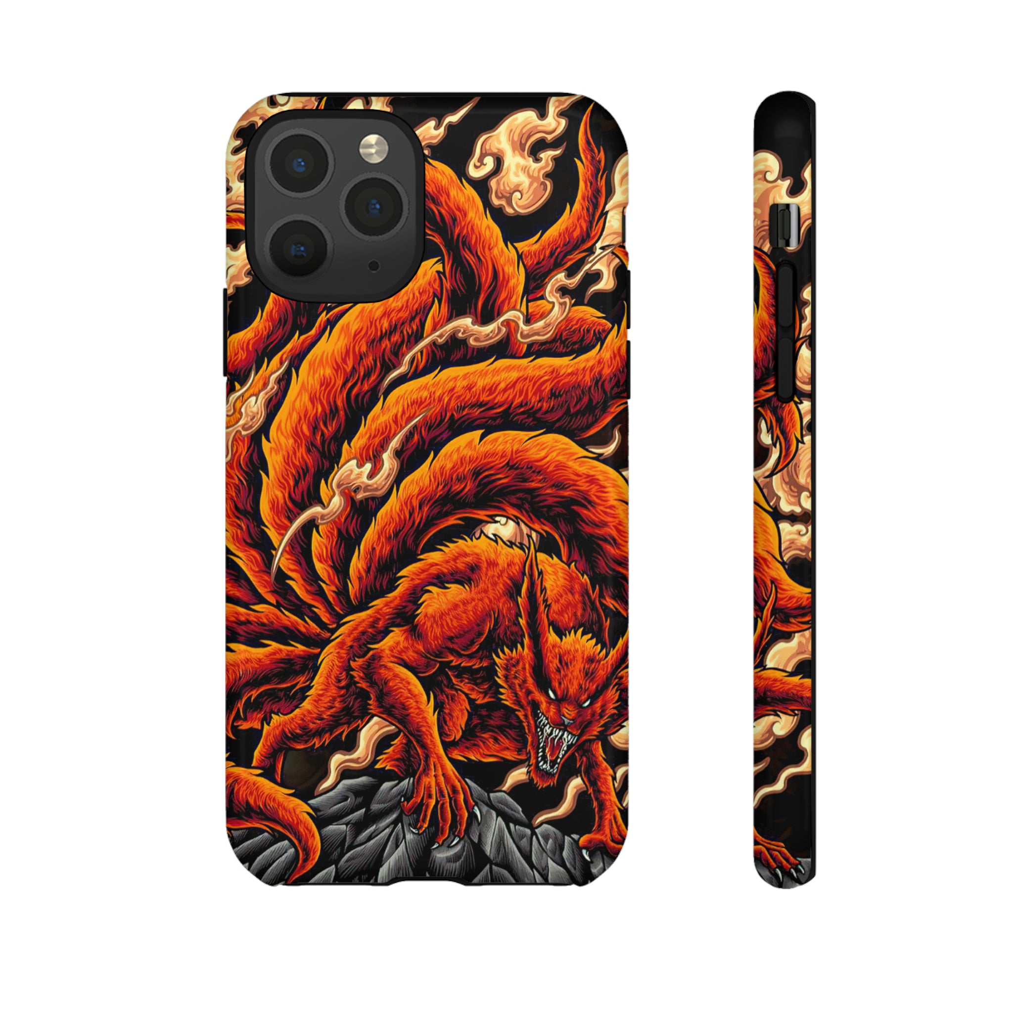 Kurama Naruto Tough Phone Cases - OtakuSuppliers Kurama Naruto Tough Phone Cases iPhone 11 Pro / Glossy