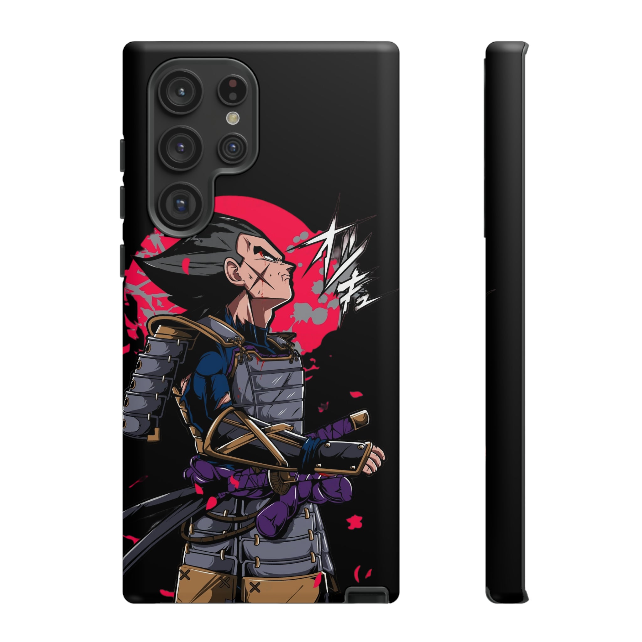 Samurai Vegeta Tough Phone Cases - OtakuSuppliers Samurai Vegeta Tough Phone Cases Samsung Galaxy S22 Ultra / Matte