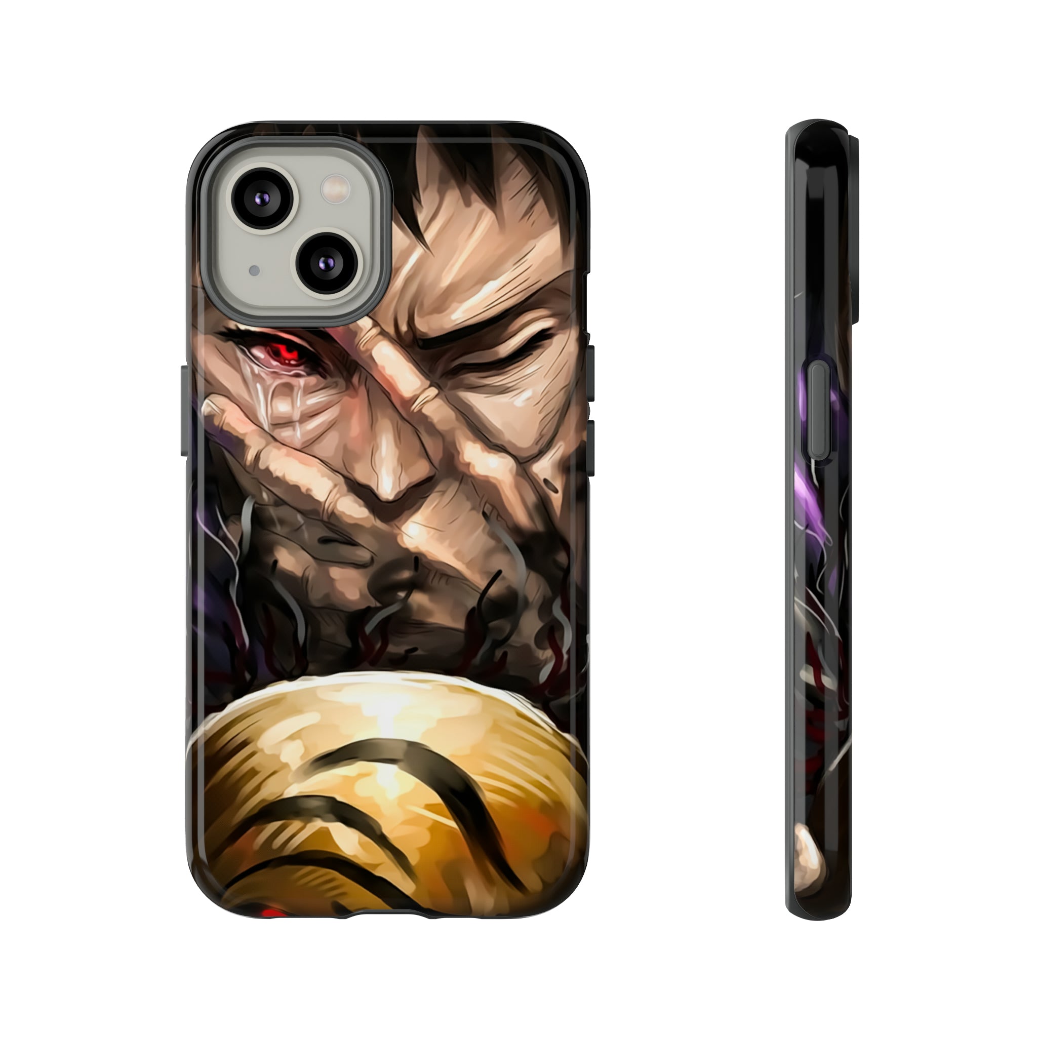 Obito Uchia Tough Phone Cases - OtakuSuppliers Obito Uchia Tough Phone Cases iPhone 14 / Glossy