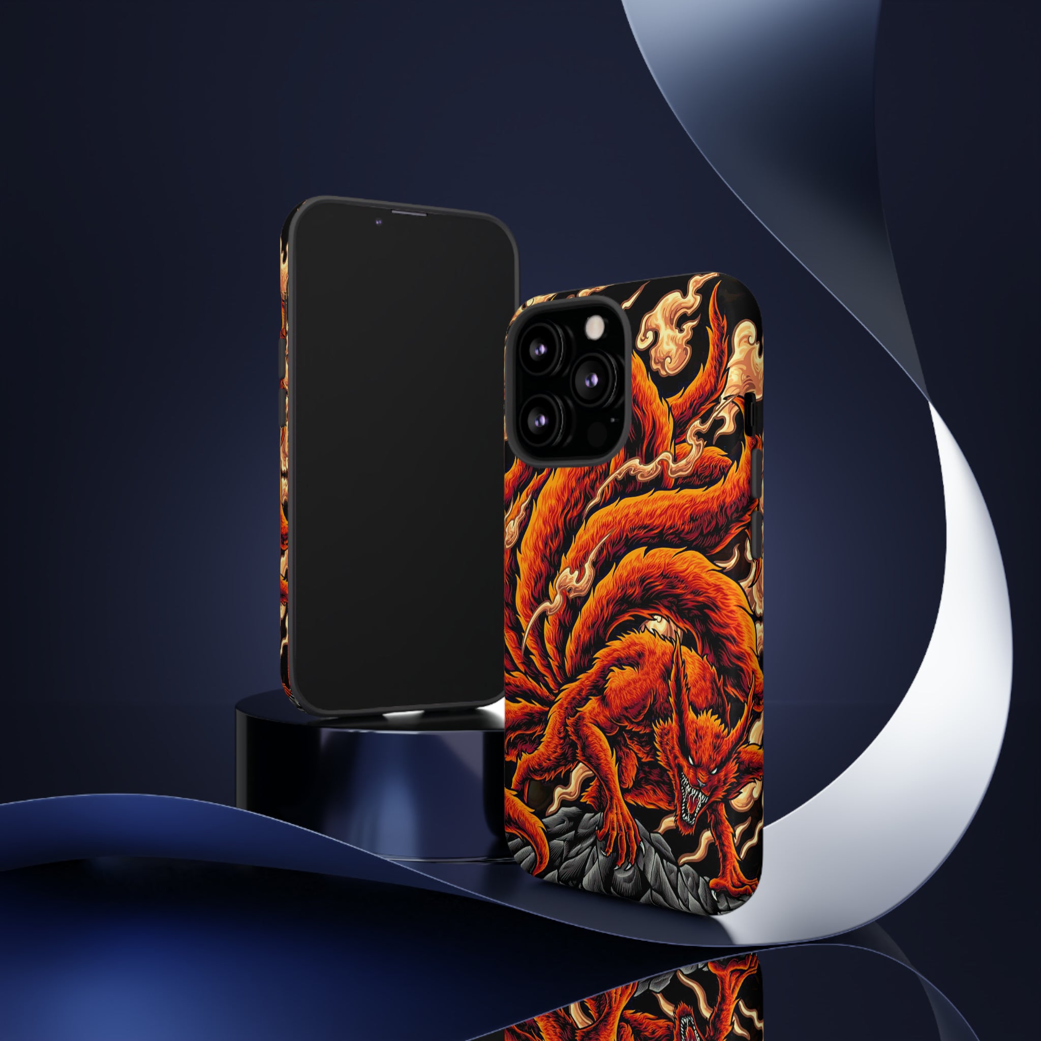 Kurama Naruto Tough Phone Cases - OtakuSuppliers Kurama Naruto Tough Phone Cases