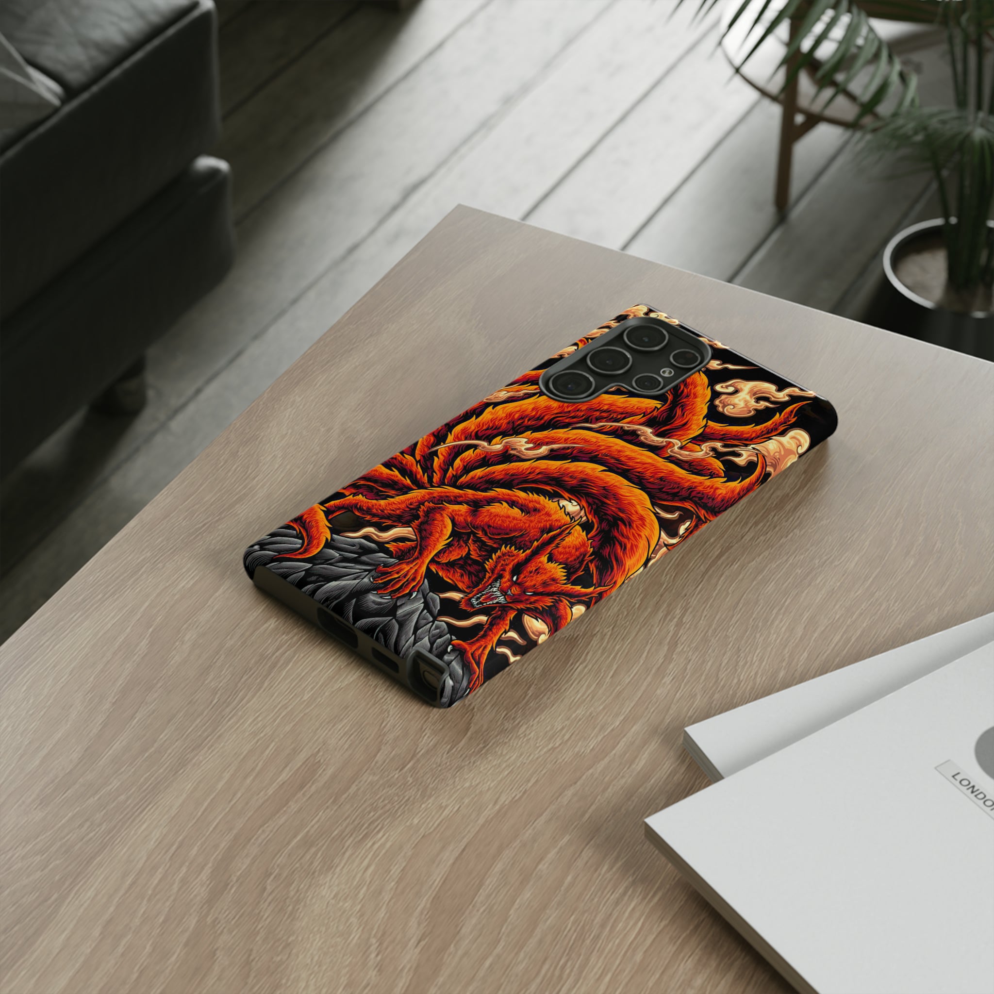 Kurama Naruto Tough Phone Cases - OtakuSuppliers Kurama Naruto Tough Phone Cases