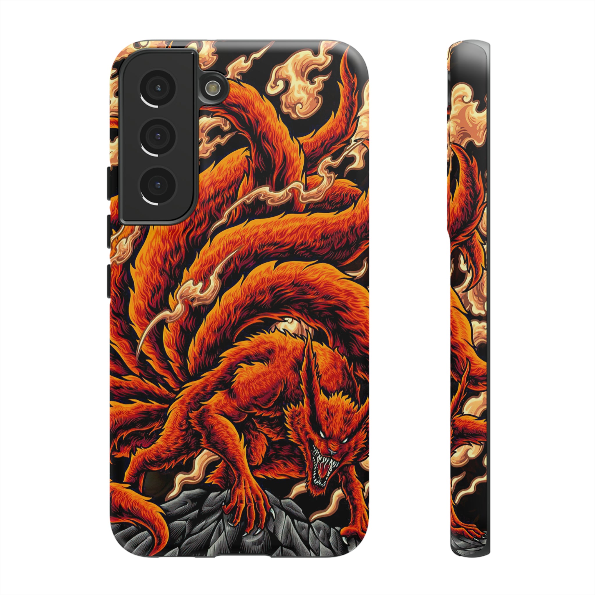 Kurama Naruto Tough Phone Cases - OtakuSuppliers Kurama Naruto Tough Phone Cases Samsung Galaxy S22 / Matte