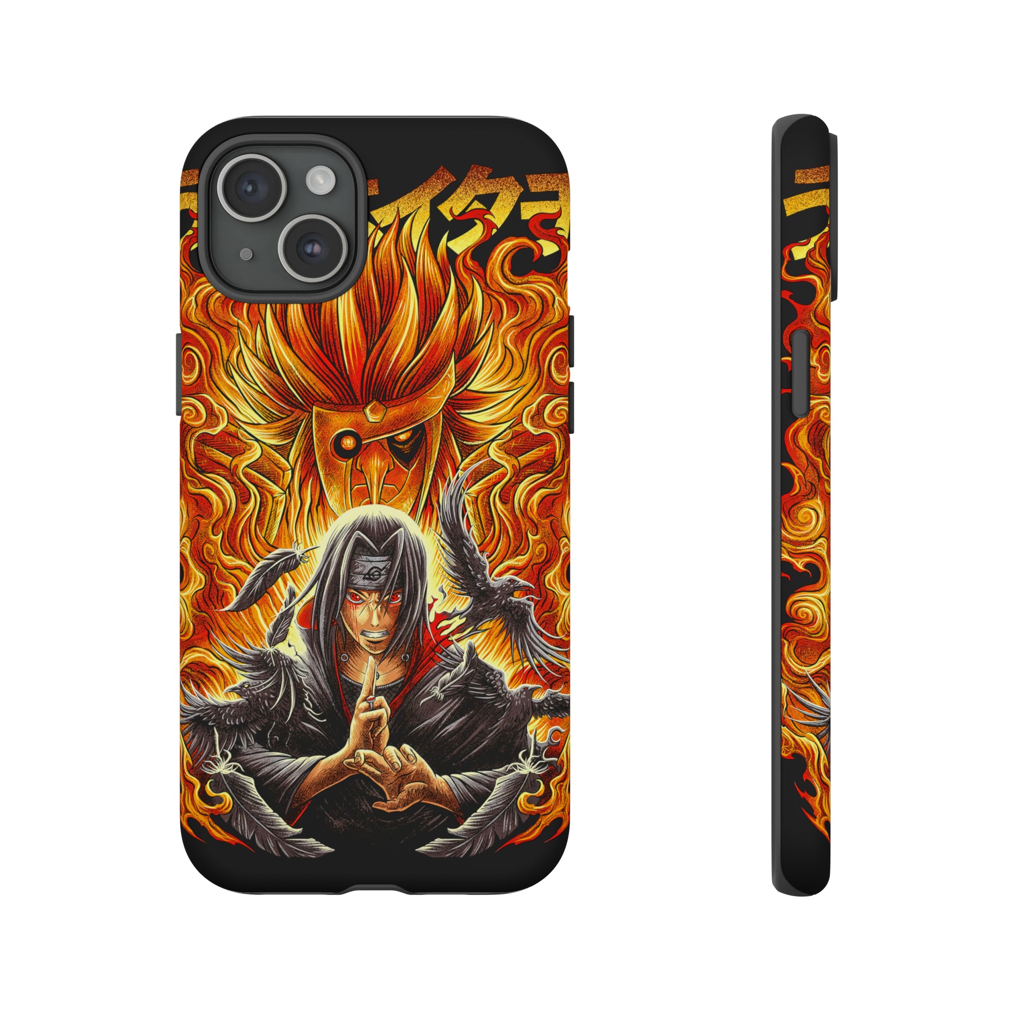 Itachi Uchia Tough Phone Cases - OtakuSuppliers Itachi Uchia Tough Phone Cases iPhone 15 Plus / Matte