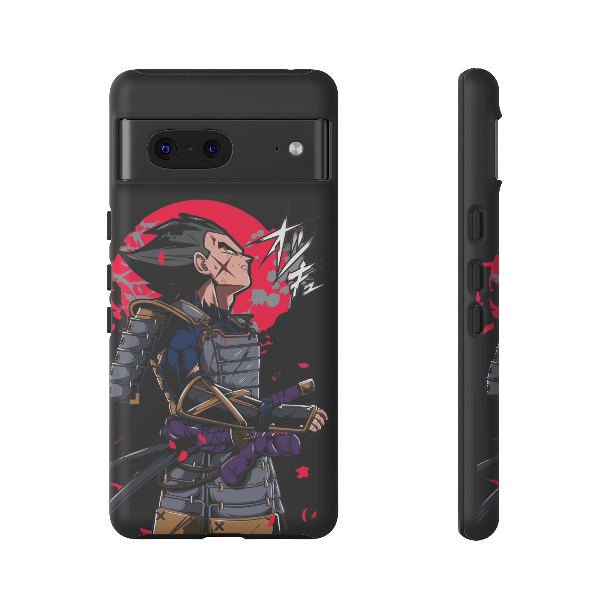 Samurai Vegeta Tough Phone Cases - OtakuSuppliers Samurai Vegeta Tough Phone Cases Google Pixel 7 / Matte