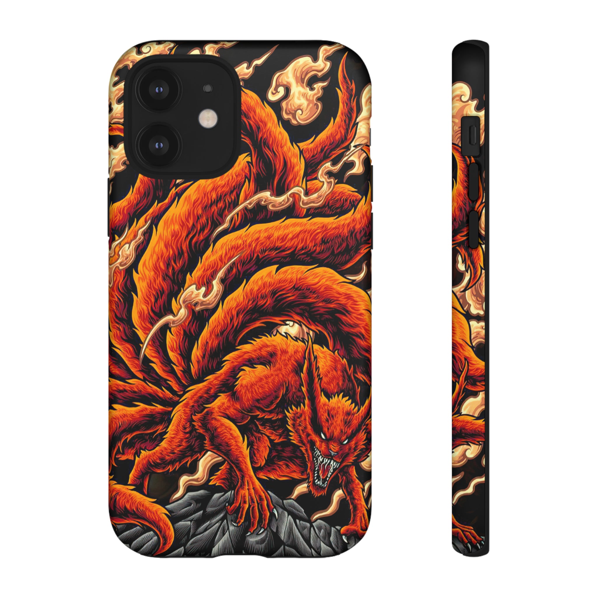 Kurama Naruto Tough Phone Cases - OtakuSuppliers Kurama Naruto Tough Phone Cases iPhone 12 / Matte