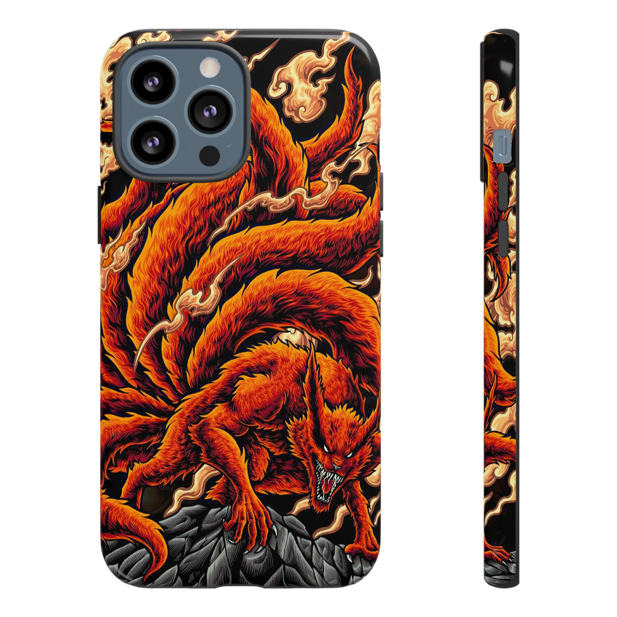 Kurama Naruto Tough Phone Cases - OtakuSuppliers Kurama Naruto Tough Phone Cases iPhone 13 Pro Max / Glossy