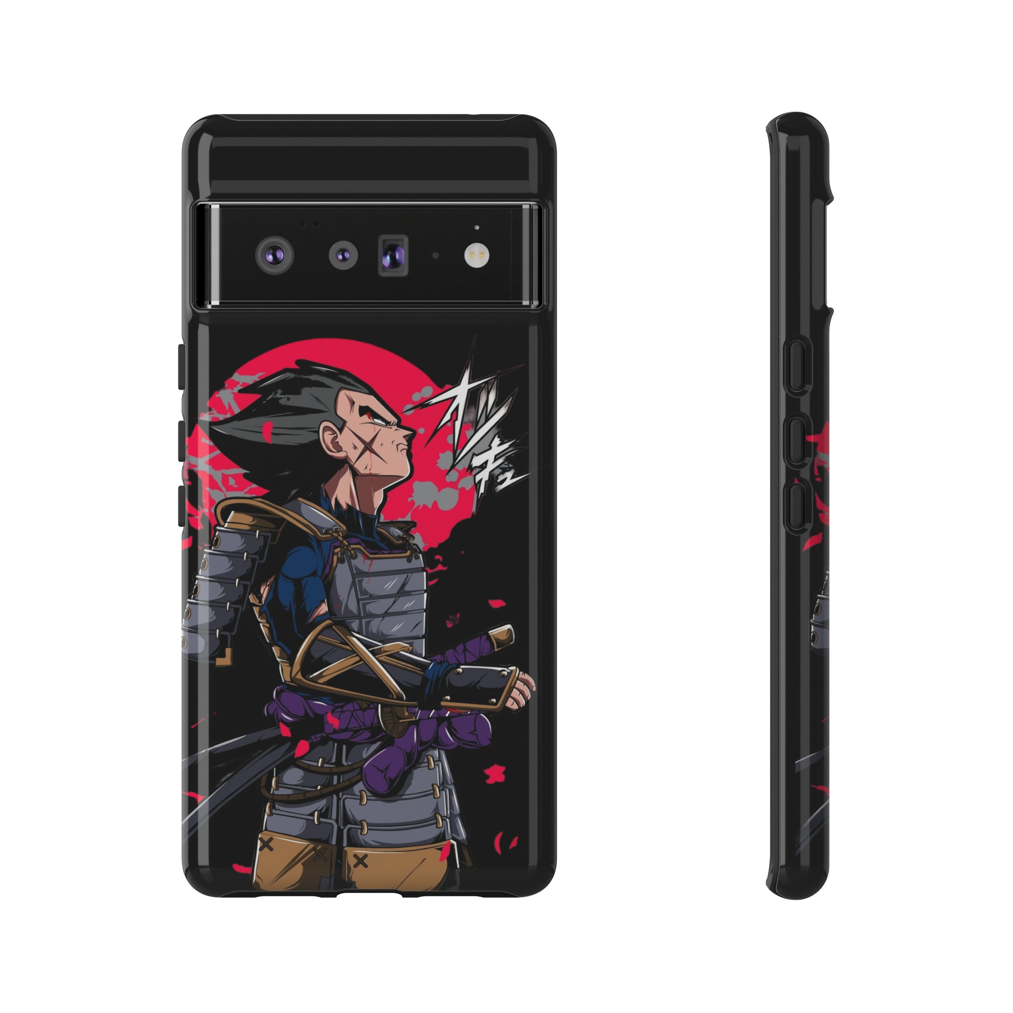 Samurai Vegeta Tough Phone Cases - OtakuSuppliers Samurai Vegeta Tough Phone Cases Google Pixel 6 Pro / Glossy