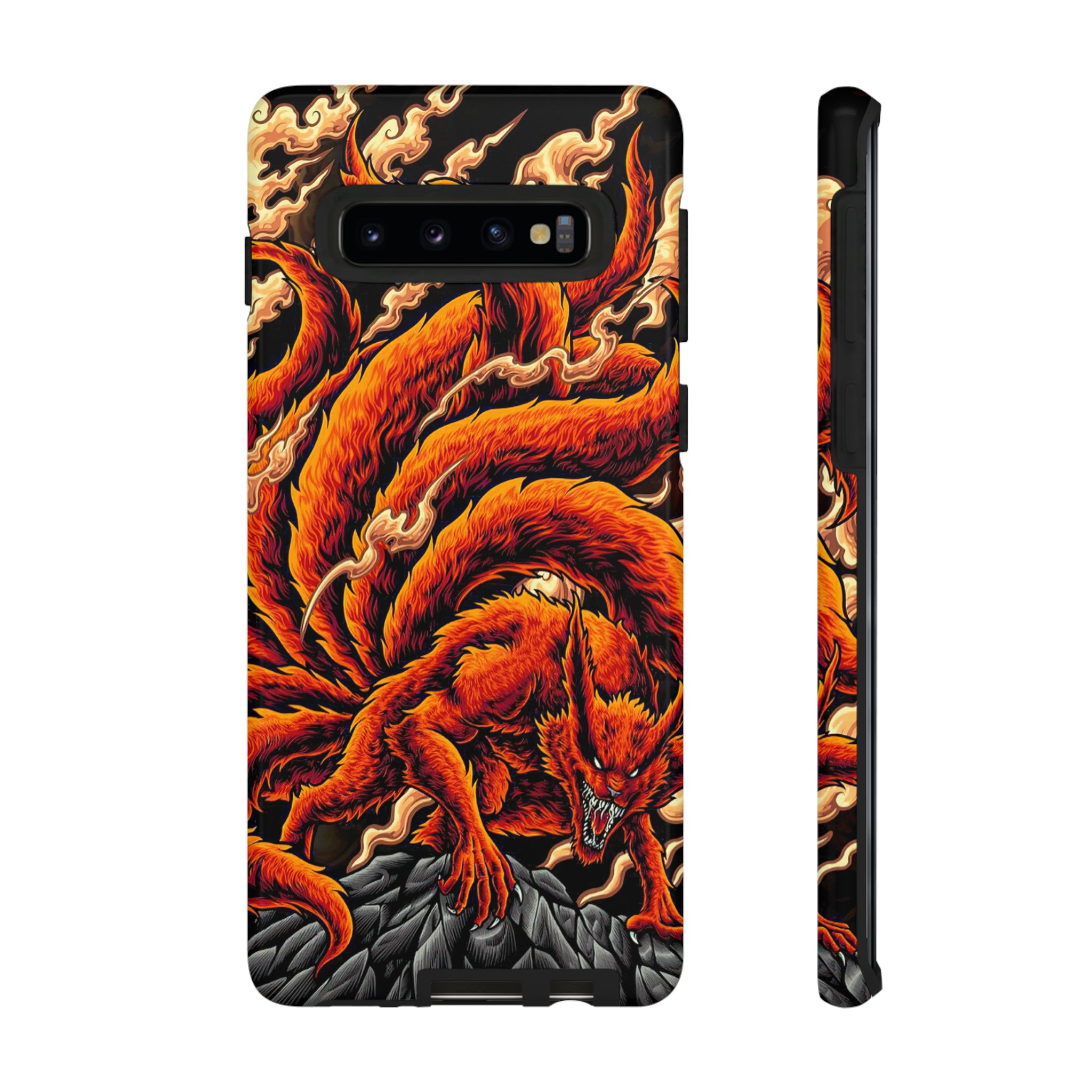 Kurama Naruto Tough Phone Cases - OtakuSuppliers Kurama Naruto Tough Phone Cases Samsung Galaxy S10 / Glossy