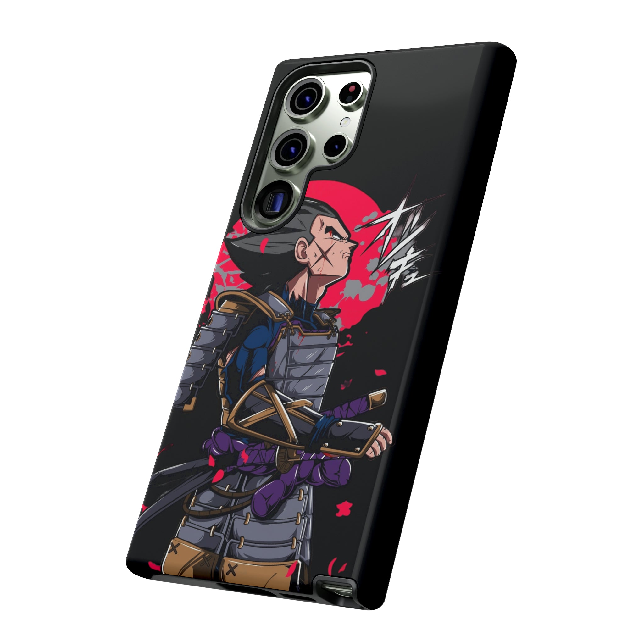 Samurai Vegeta Tough Phone Cases - OtakuSuppliers Samurai Vegeta Tough Phone Cases