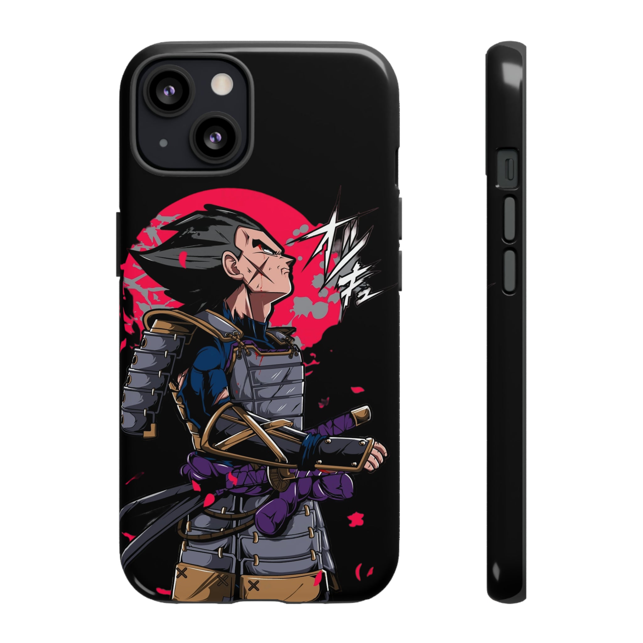 Samurai Vegeta Tough Phone Cases - OtakuSuppliers Samurai Vegeta Tough Phone Cases iPhone 13 / Glossy