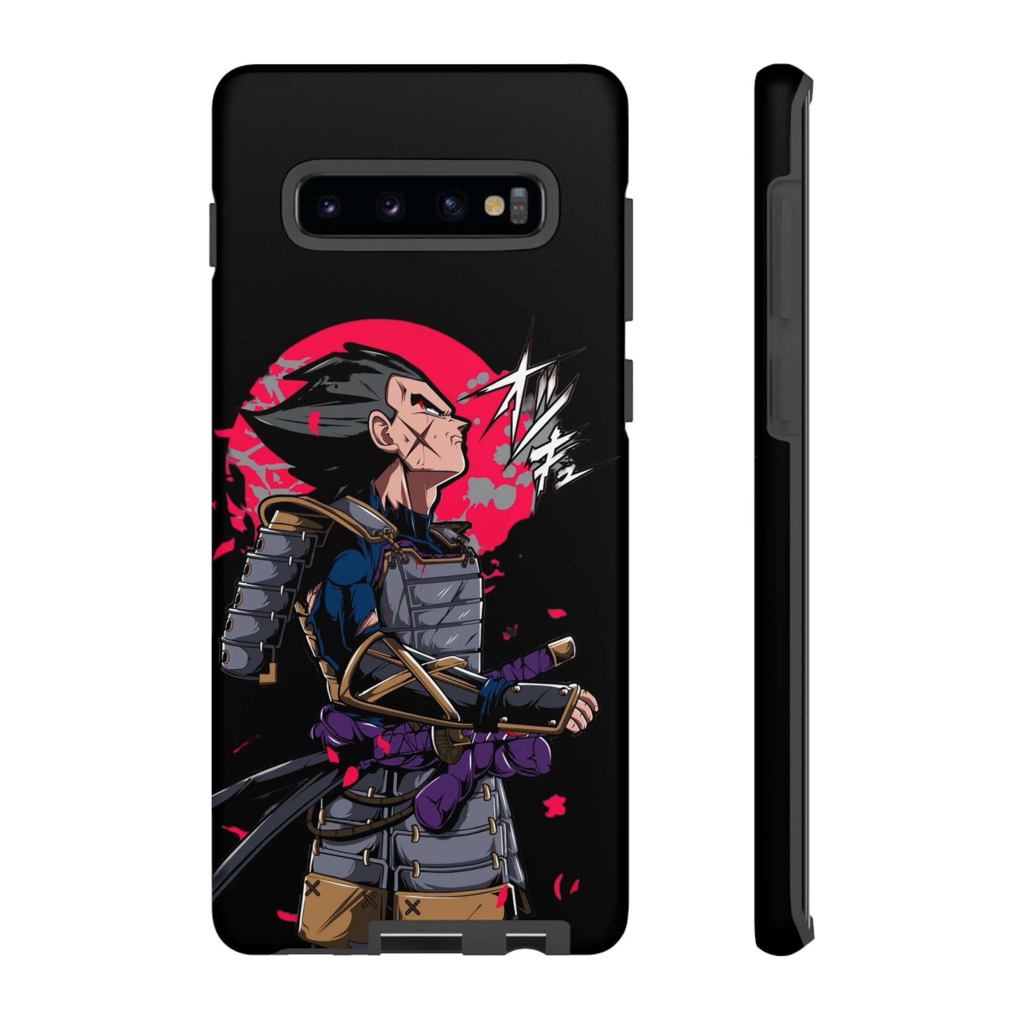 Samurai Vegeta Tough Phone Cases - OtakuSuppliers Samurai Vegeta Tough Phone Cases Samsung Galaxy S10 Plus / Matte