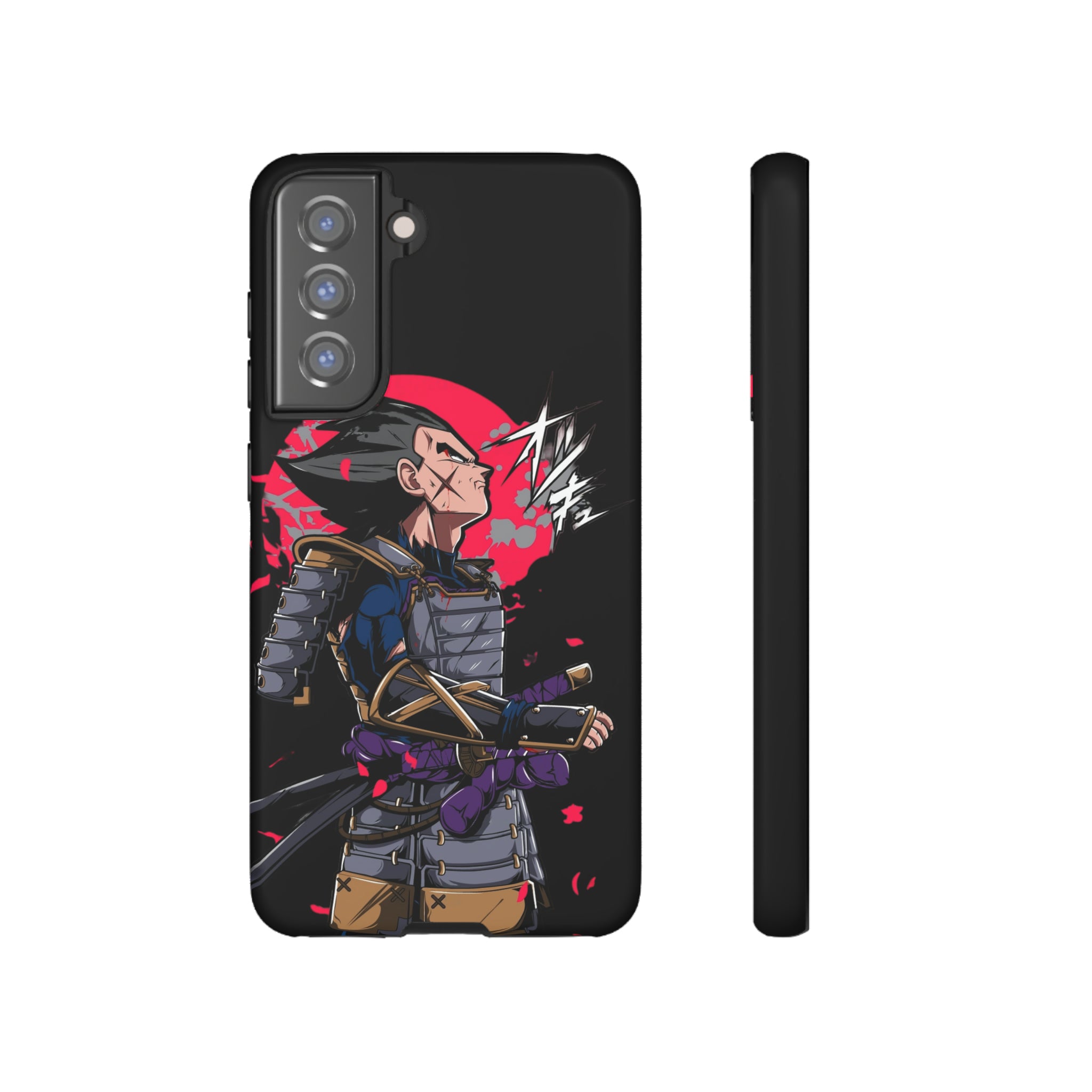 Samurai Vegeta Tough Phone Cases - OtakuSuppliers Samurai Vegeta Tough Phone Cases Samsung Galaxy S21 FE / Matte