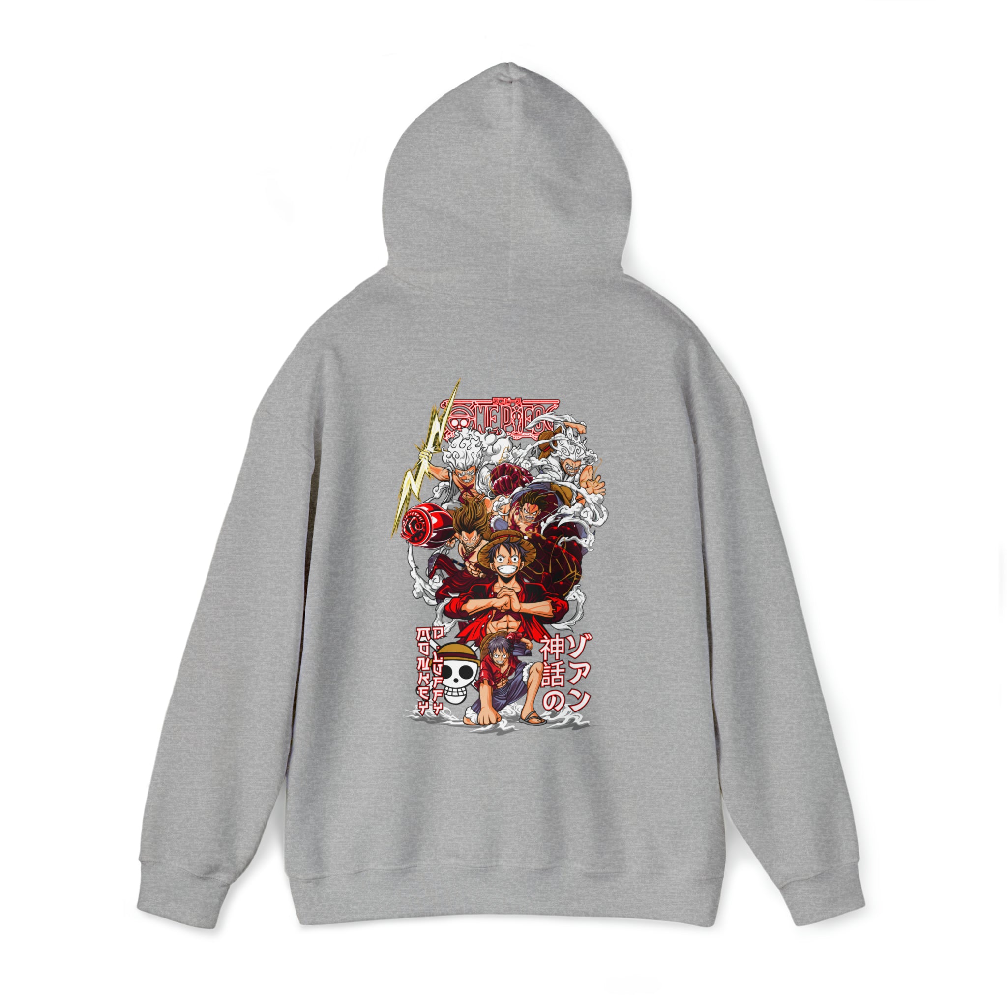 Gear Series Luffy One Piece Hoodie - OtakuSuppliers Gear Series Luffy One Piece Hoodie