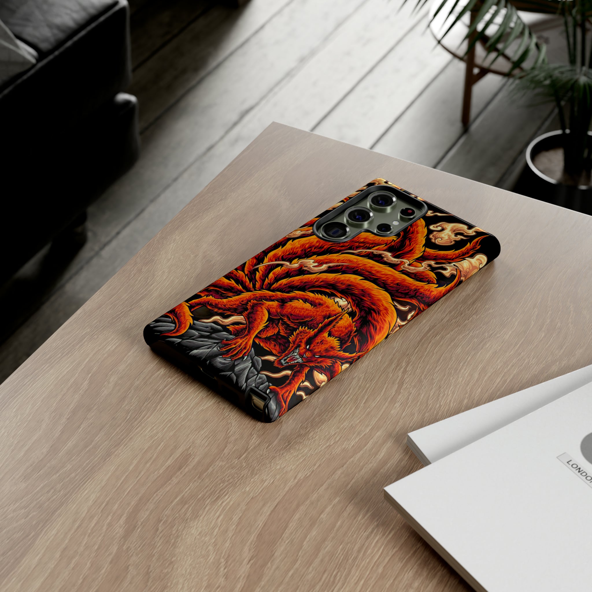 Kurama Naruto Tough Phone Cases - OtakuSuppliers Kurama Naruto Tough Phone Cases