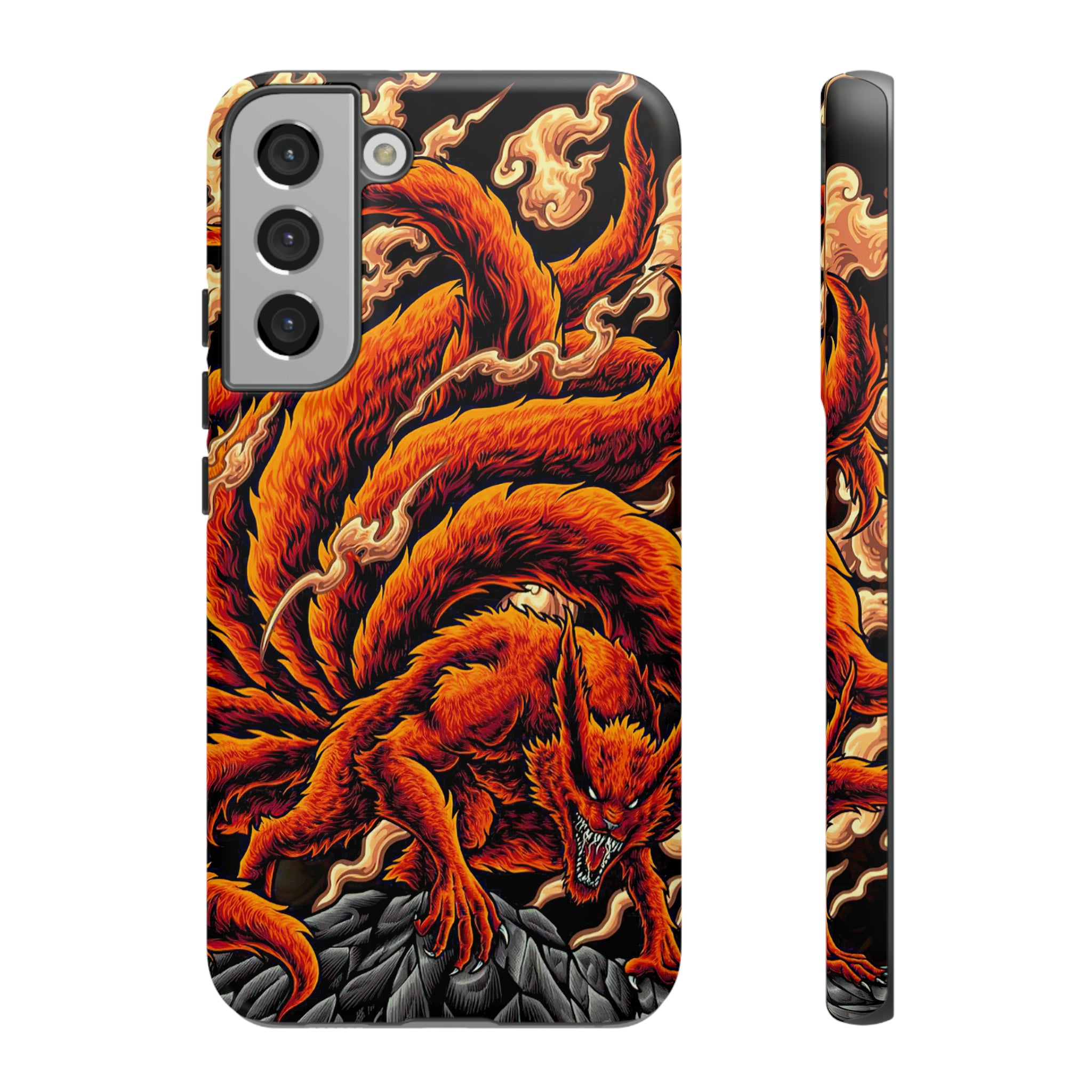 Kurama Naruto Tough Phone Cases - OtakuSuppliers Kurama Naruto Tough Phone Cases Samsung Galaxy S22 Plus / Matte