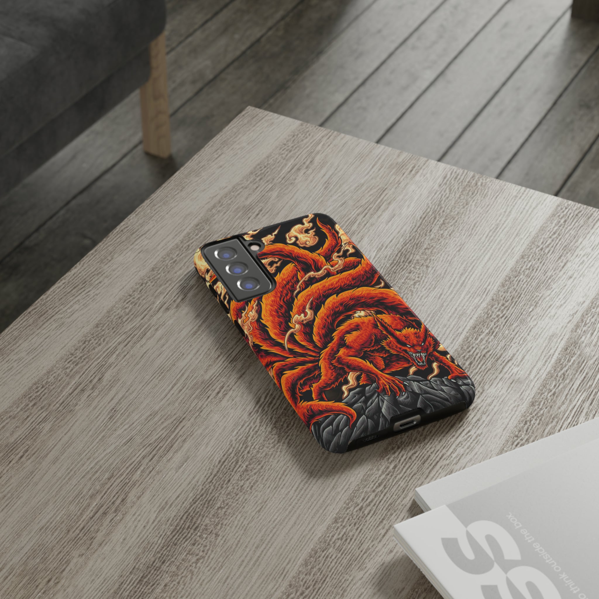 Kurama Naruto Tough Phone Cases - OtakuSuppliers Kurama Naruto Tough Phone Cases