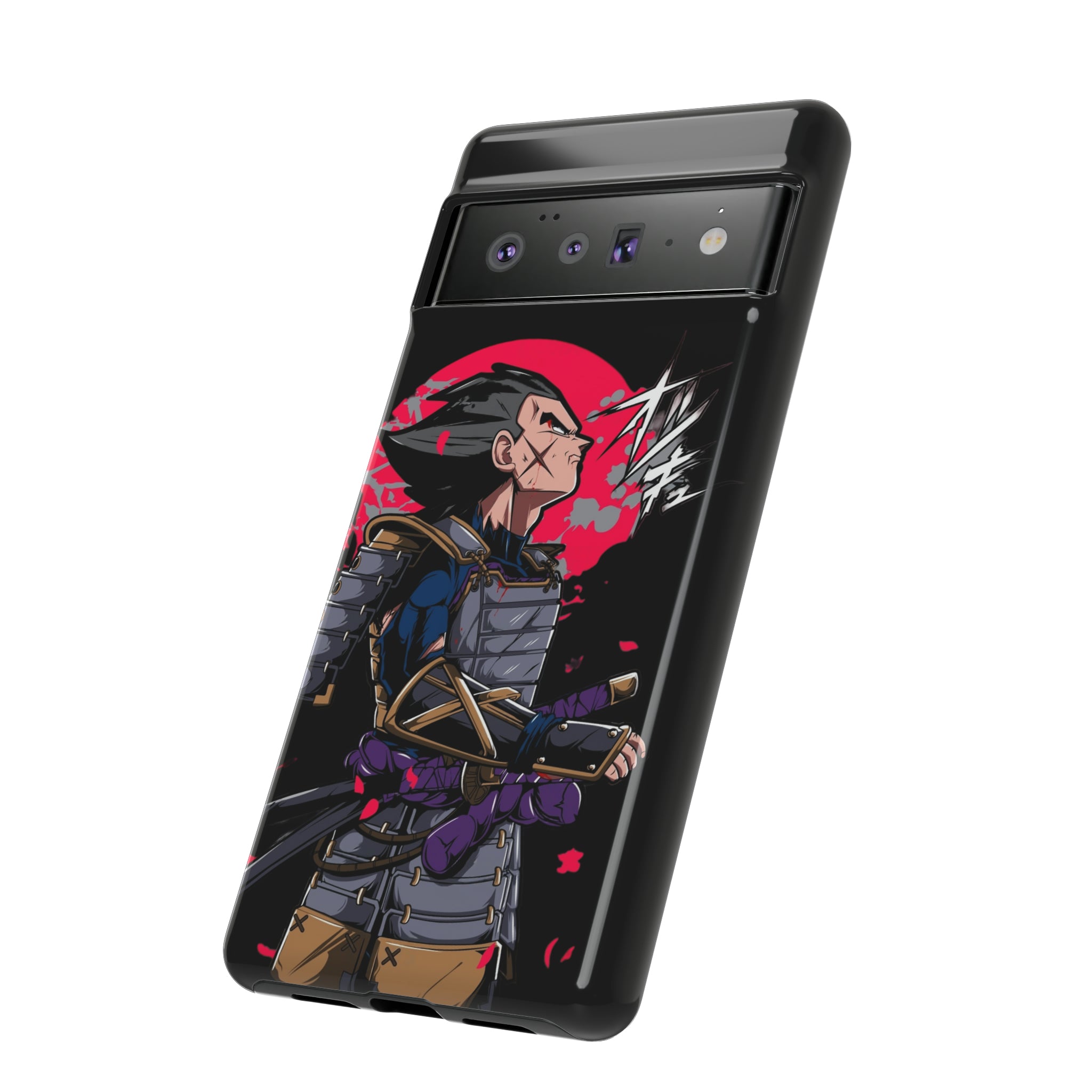 Samurai Vegeta Tough Phone Cases - OtakuSuppliers Samurai Vegeta Tough Phone Cases