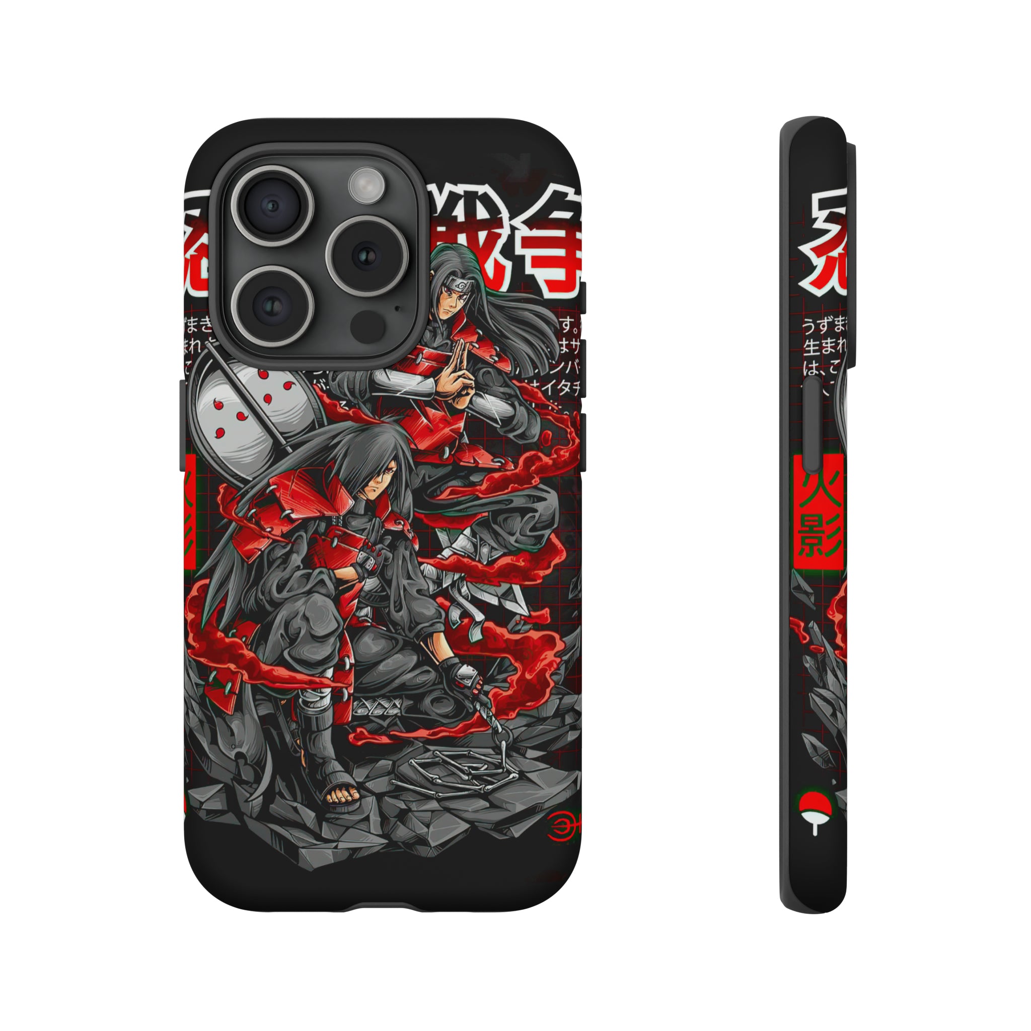 Hashirama and Madara Naruto Tough Phone Cases - OtakuSuppliers Hashirama and Madara Naruto Tough Phone Cases iPhone 15 Pro / Matte