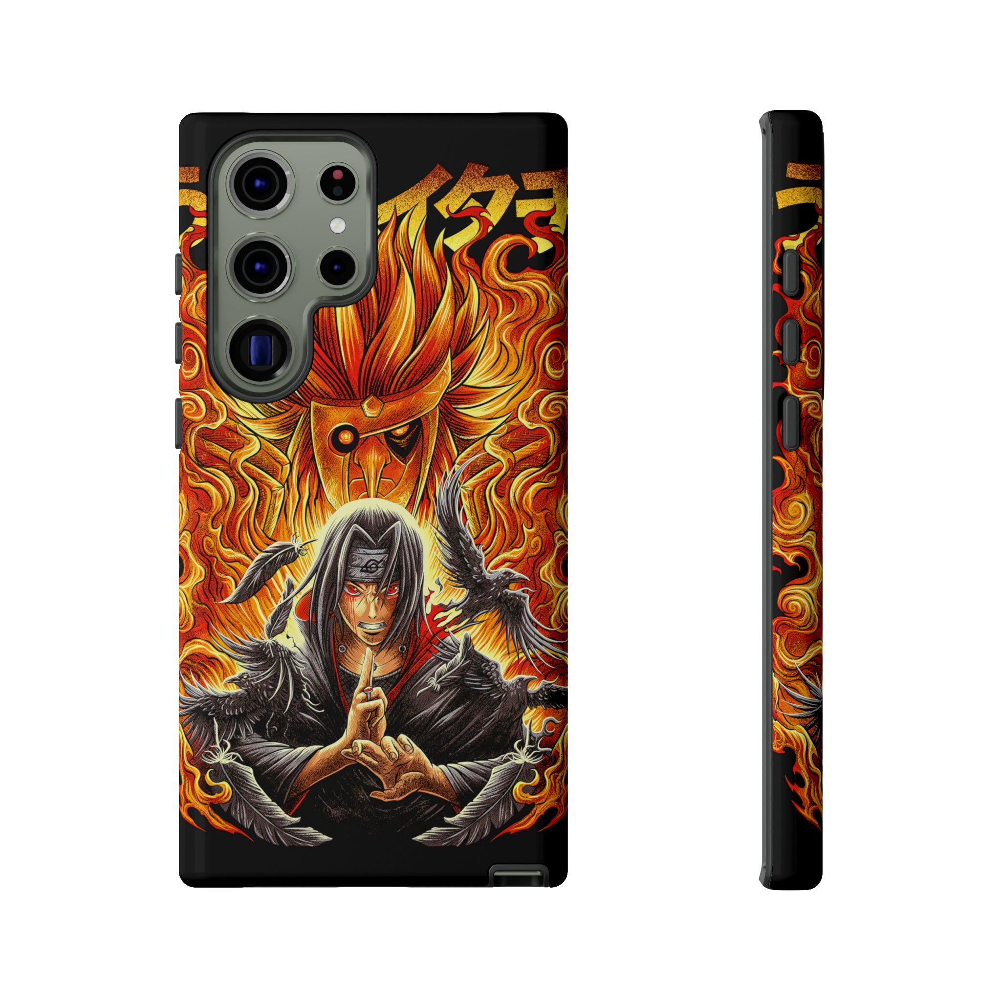 Itachi Uchia Tough Phone Cases - OtakuSuppliers Itachi Uchia Tough Phone Cases Samsung Galaxy S23 Ultra / Glossy