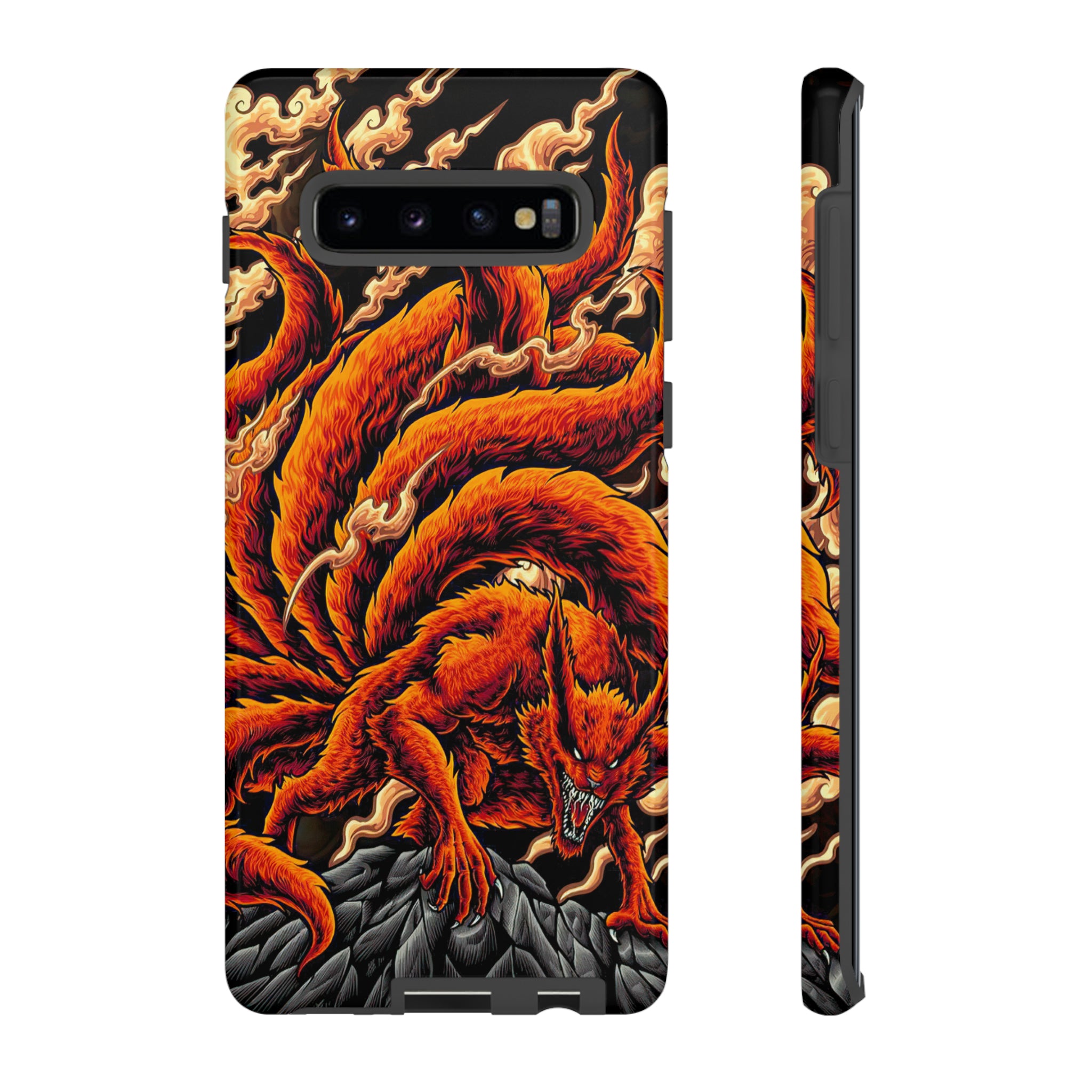 Kurama Naruto Tough Phone Cases - OtakuSuppliers Kurama Naruto Tough Phone Cases Samsung Galaxy S10 Plus / Glossy